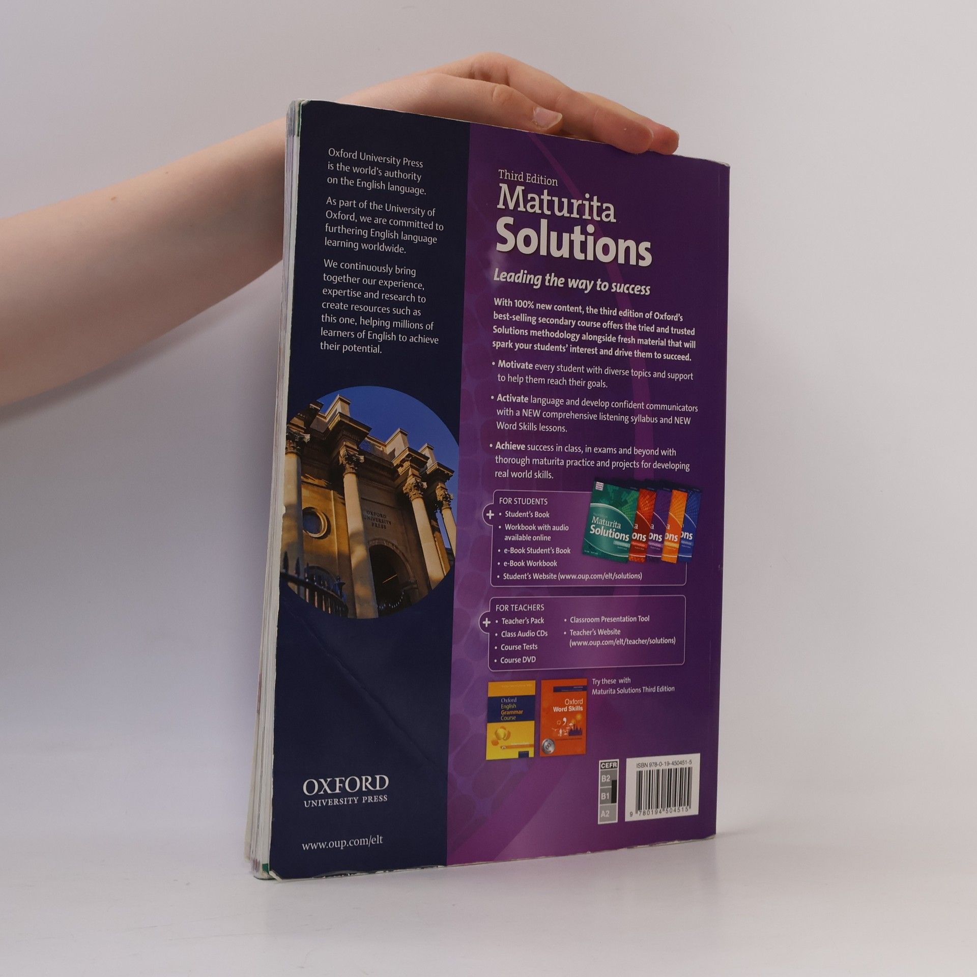 Paul A. Davies Maturita solutions : third edition. Intermediate. Student's book