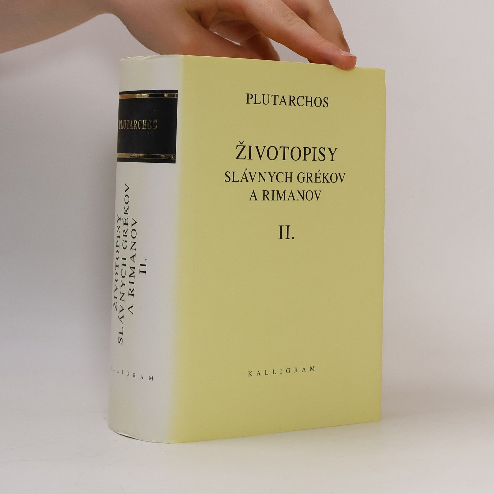 Plutarchos Životopisy slávnych Grékov a Rimanov II.