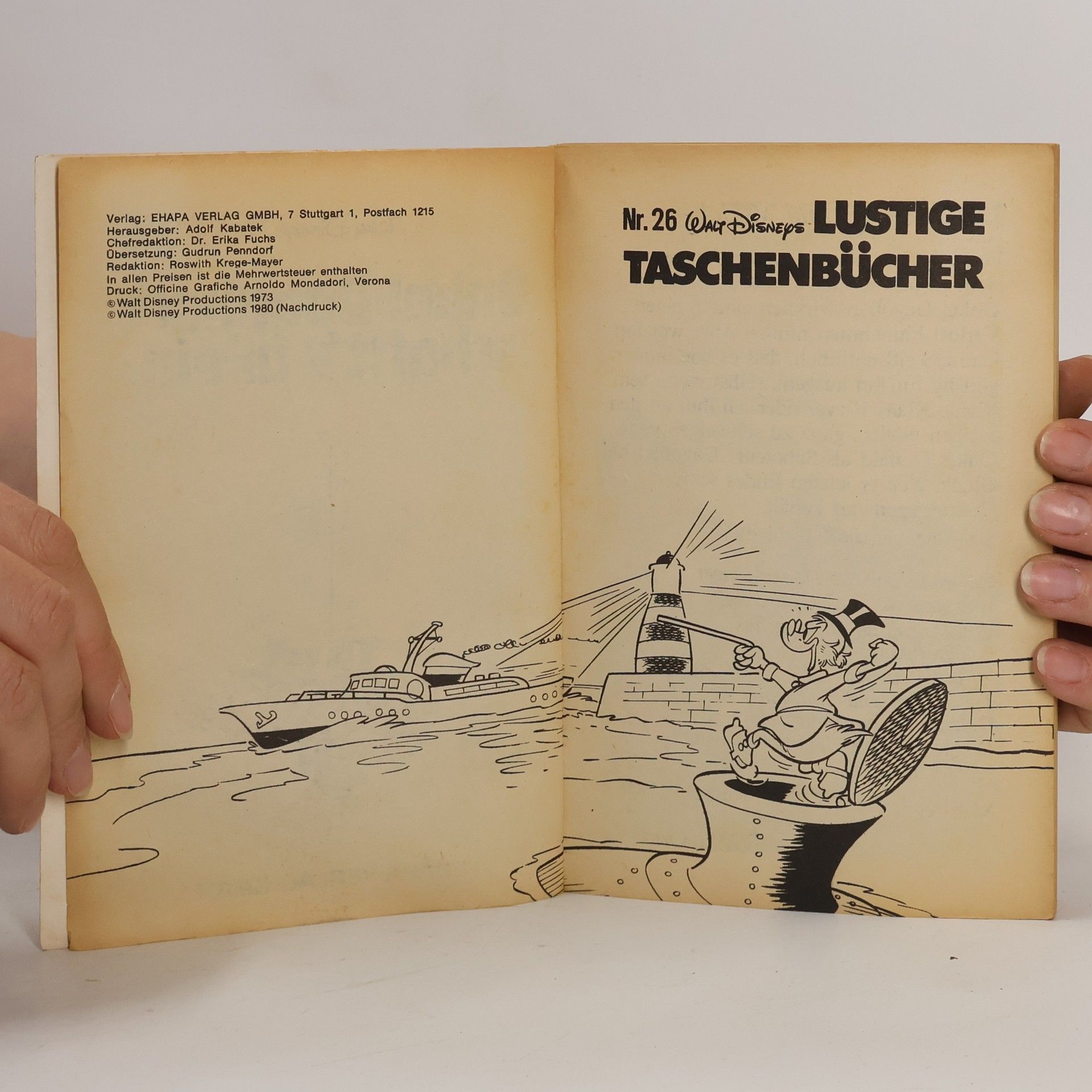 Autorenkollektiv Lustiges Taschenbüch 26. Onkel Dagobert schafft´s allein