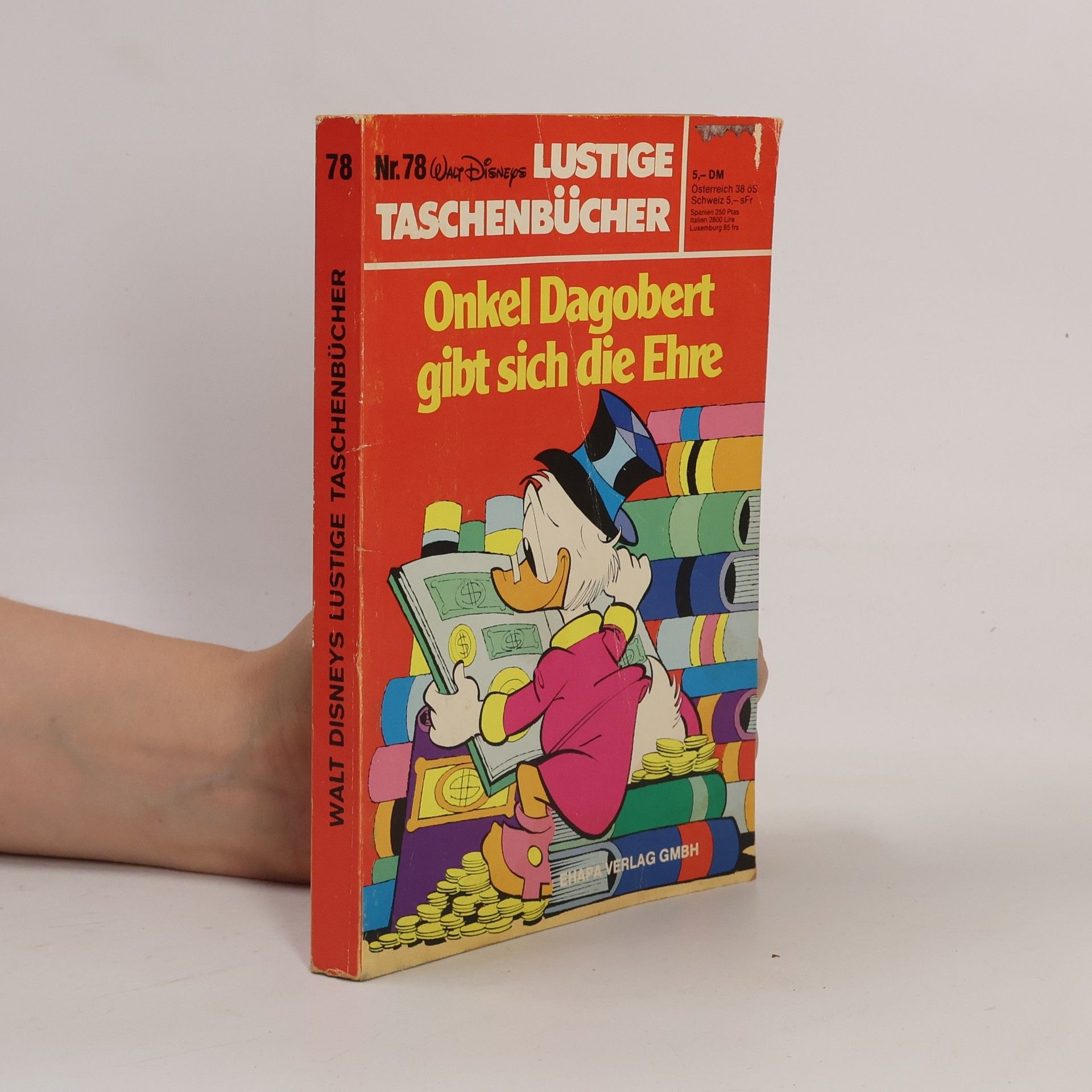 Kolektív autorov Lustige Taschenbücher. Onkel Dagobert gibt sich die Ehre Nr. 78