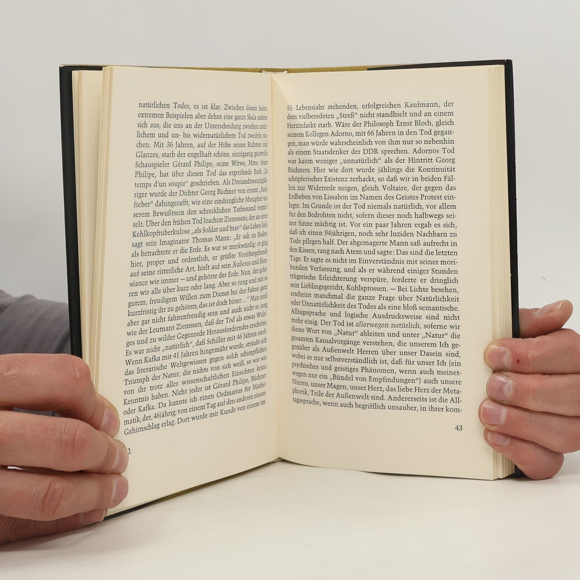 Jean Améry Hand an sich legen