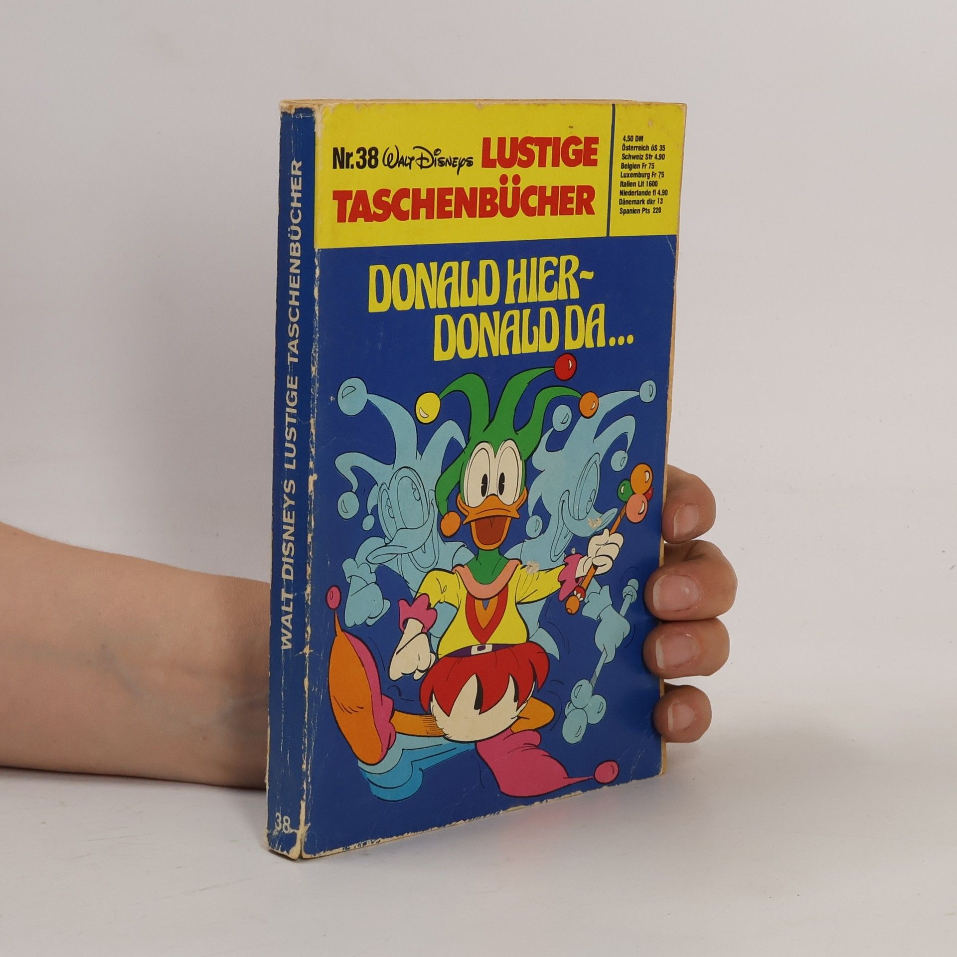 Walt Disney Lustige Taschenbücher Nr. 38. Donald hier - Donald da...