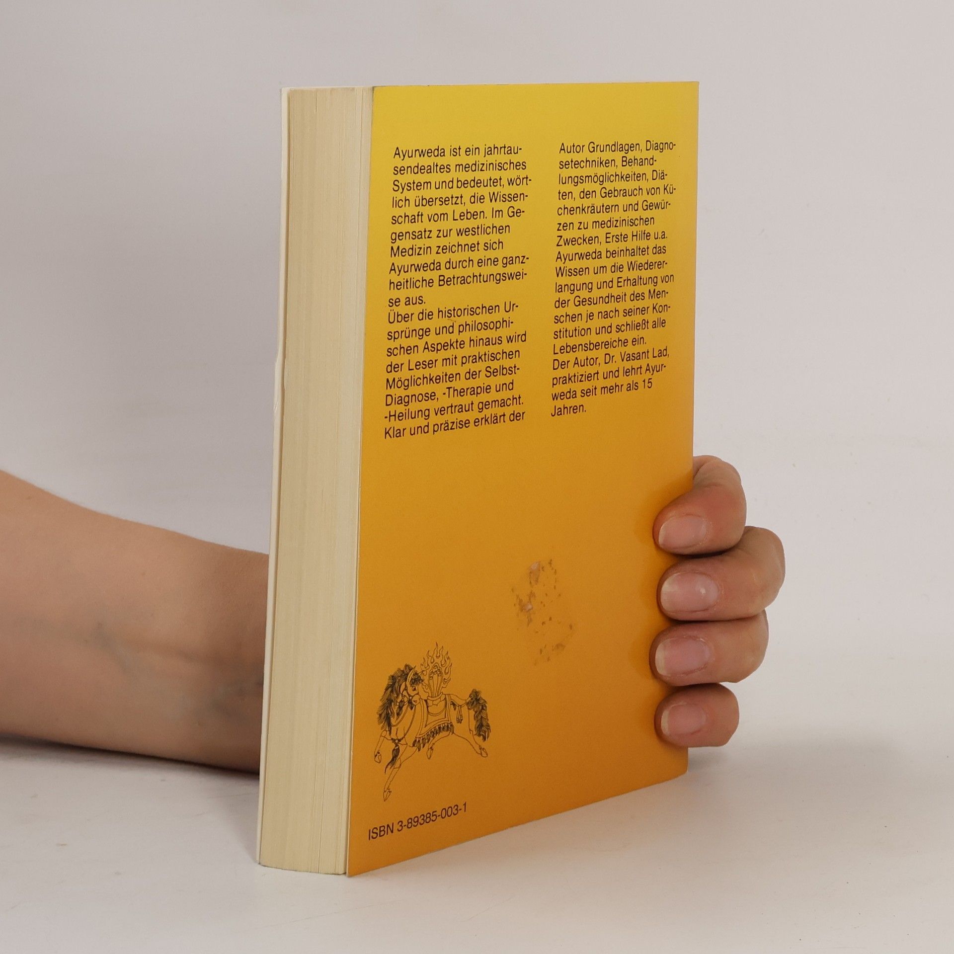 Vasant Lad Das Ayurweda-Heilbuch