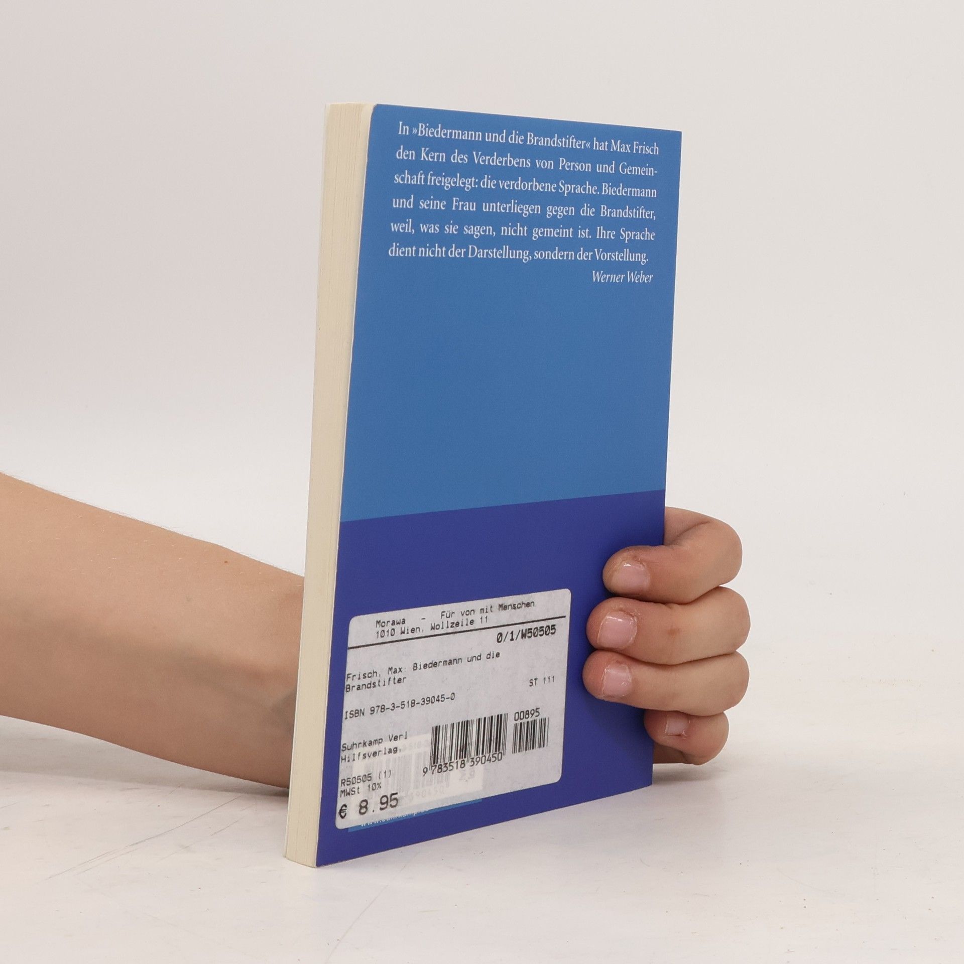 Max Frisch Biedermann und die Brandstifter