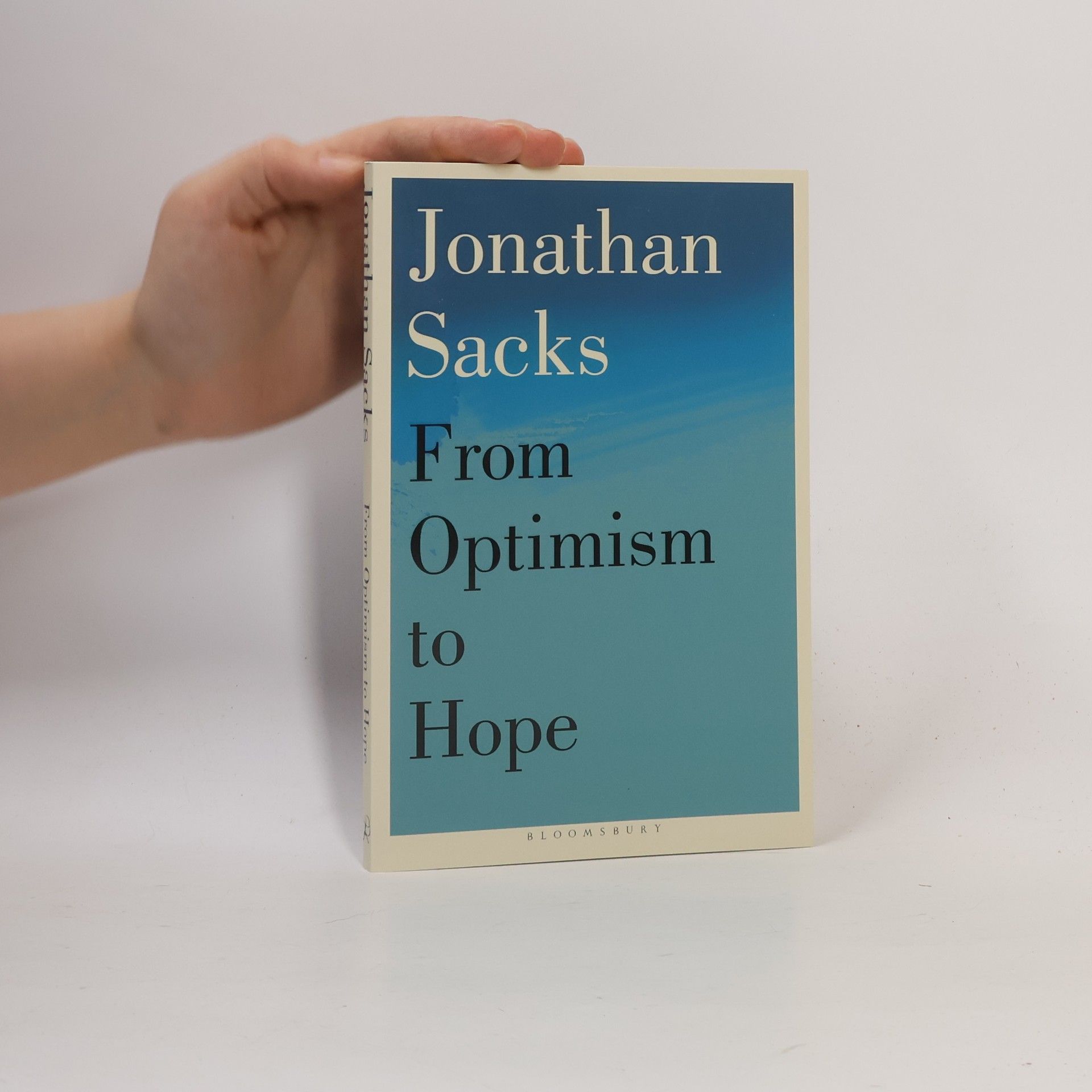 Jonathan Sacks From Optimism to Hope