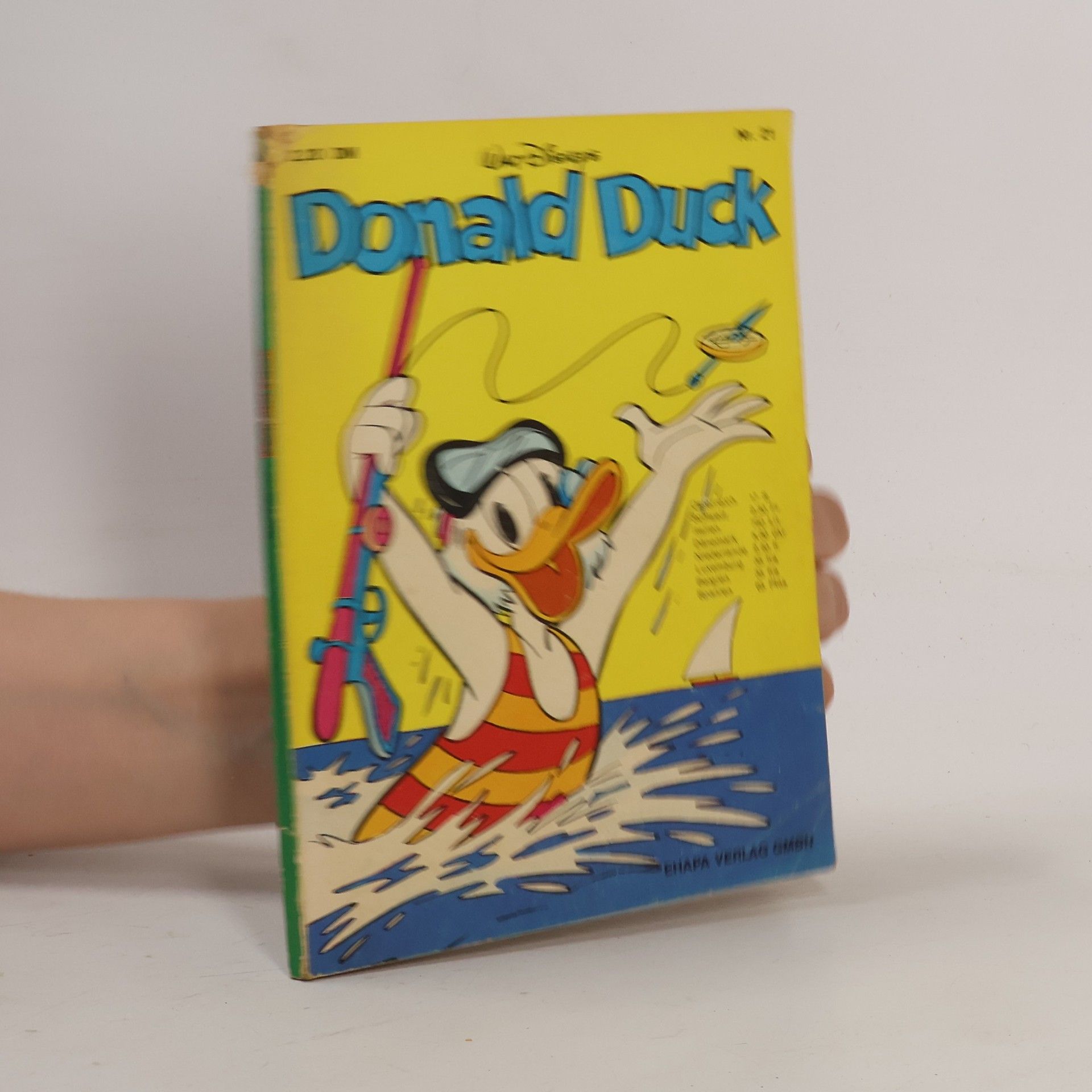 Kolektív autorov Donald Duck Taschenbuch Nr. 21