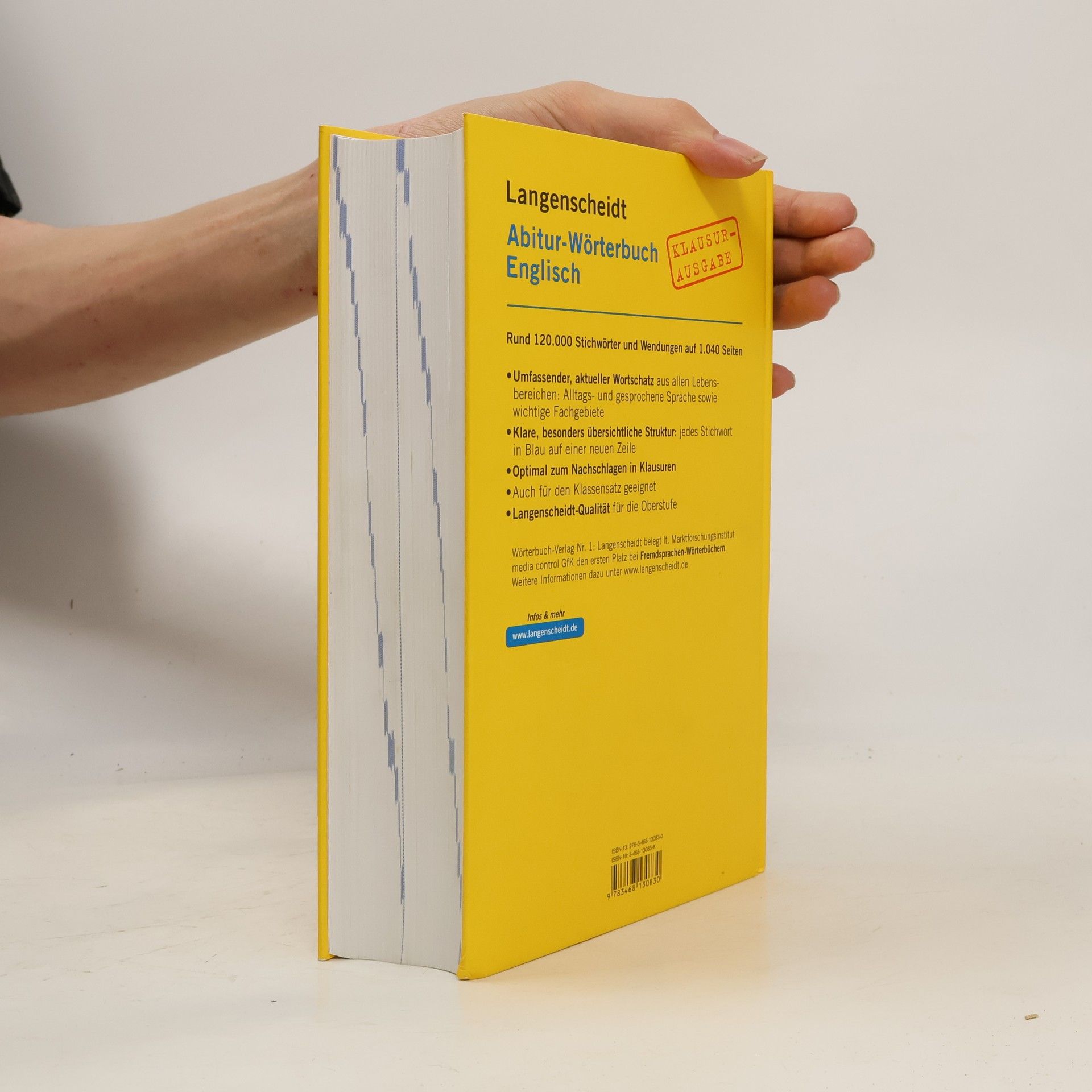 Autores varios Abitur-Wörterbuch Englisch