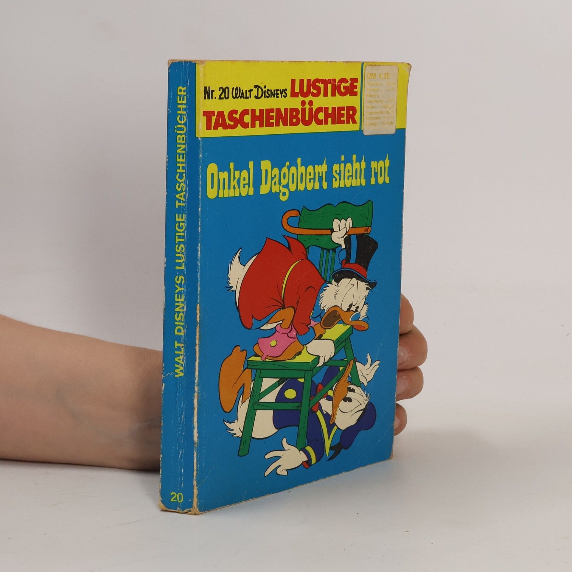 Autorenkollektiv Lustige Taschenbücher 20 : Onkel Dagobert sieht rot