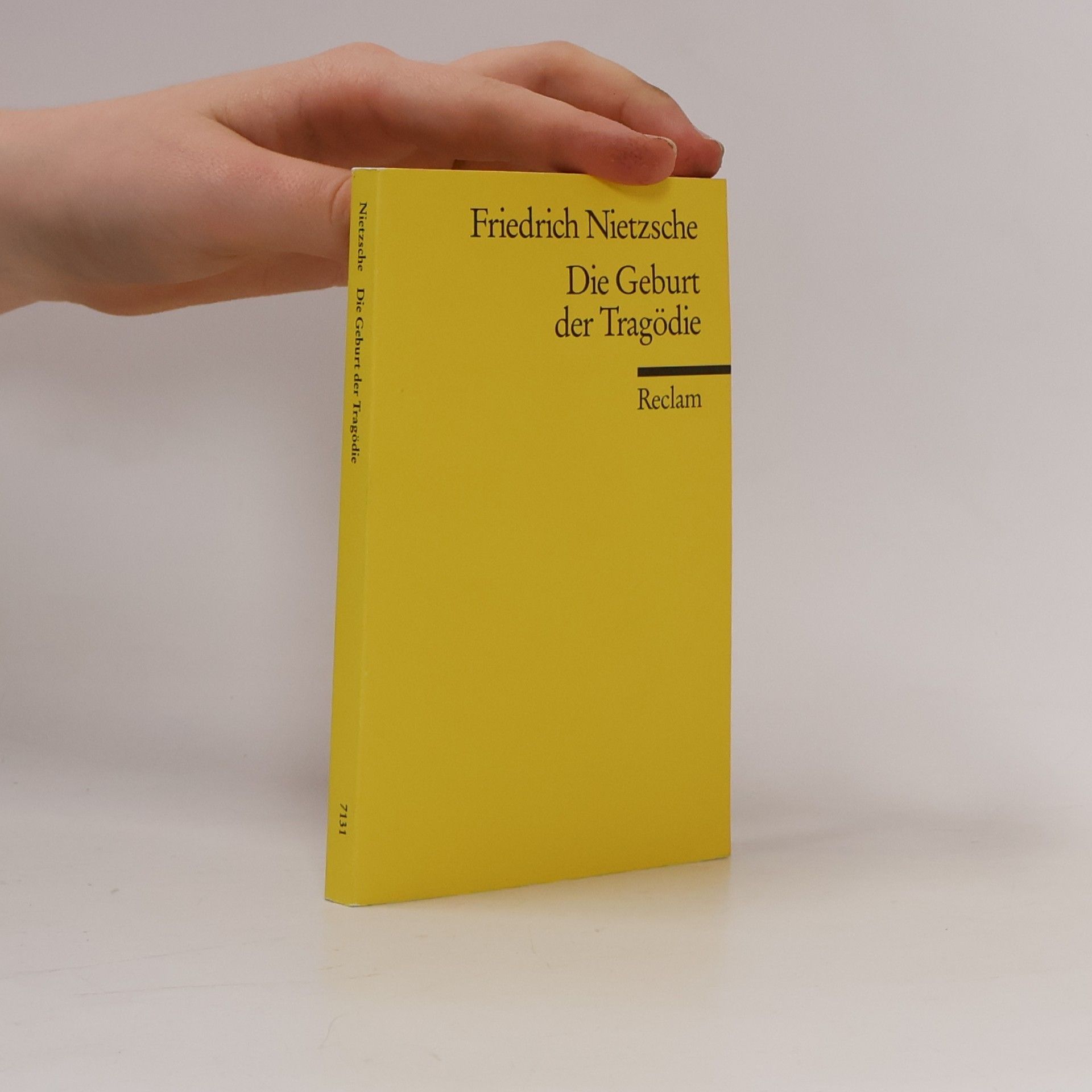 Friedrich Nietzsche Die Geburt der Tragödie aus dem Geiste der Musik