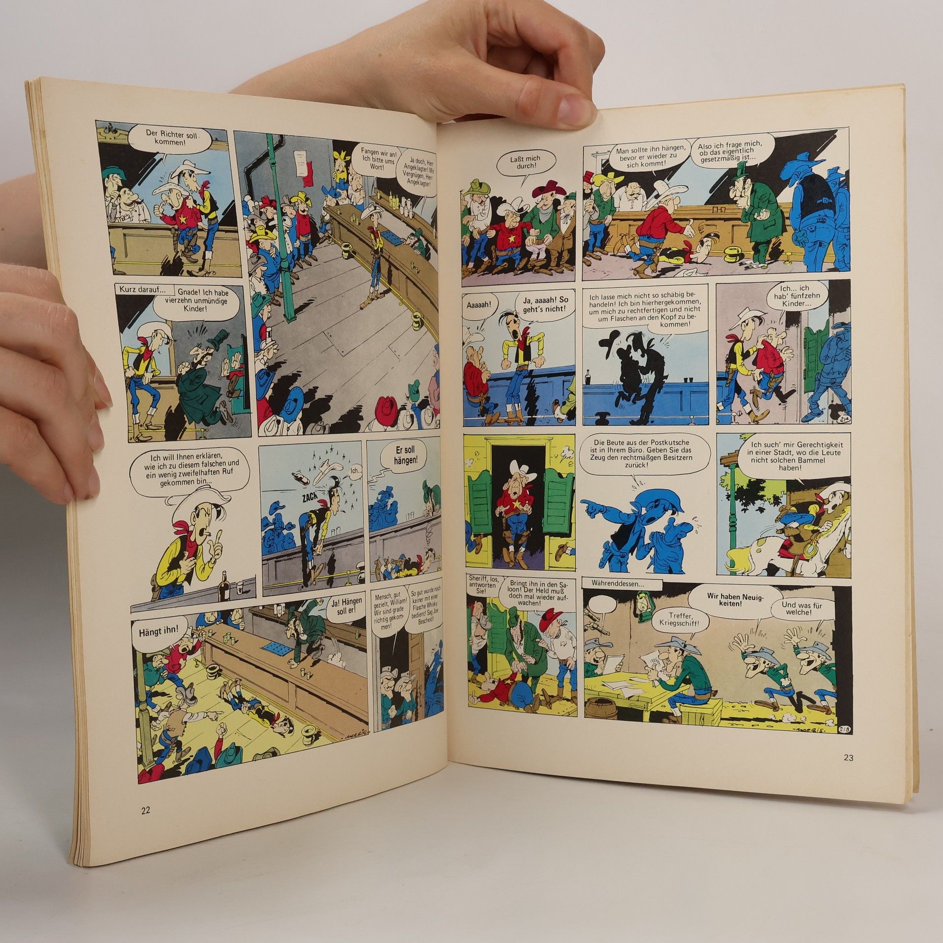 René Goscinny Lucky Luke. Band 17. Die Daltons brechen aus