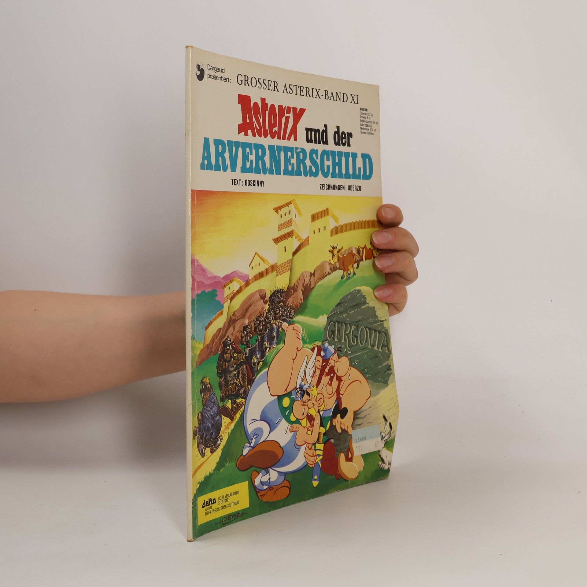 René Goscinny Grosser Asterix Band XI. Asterix und der Arvernerschild