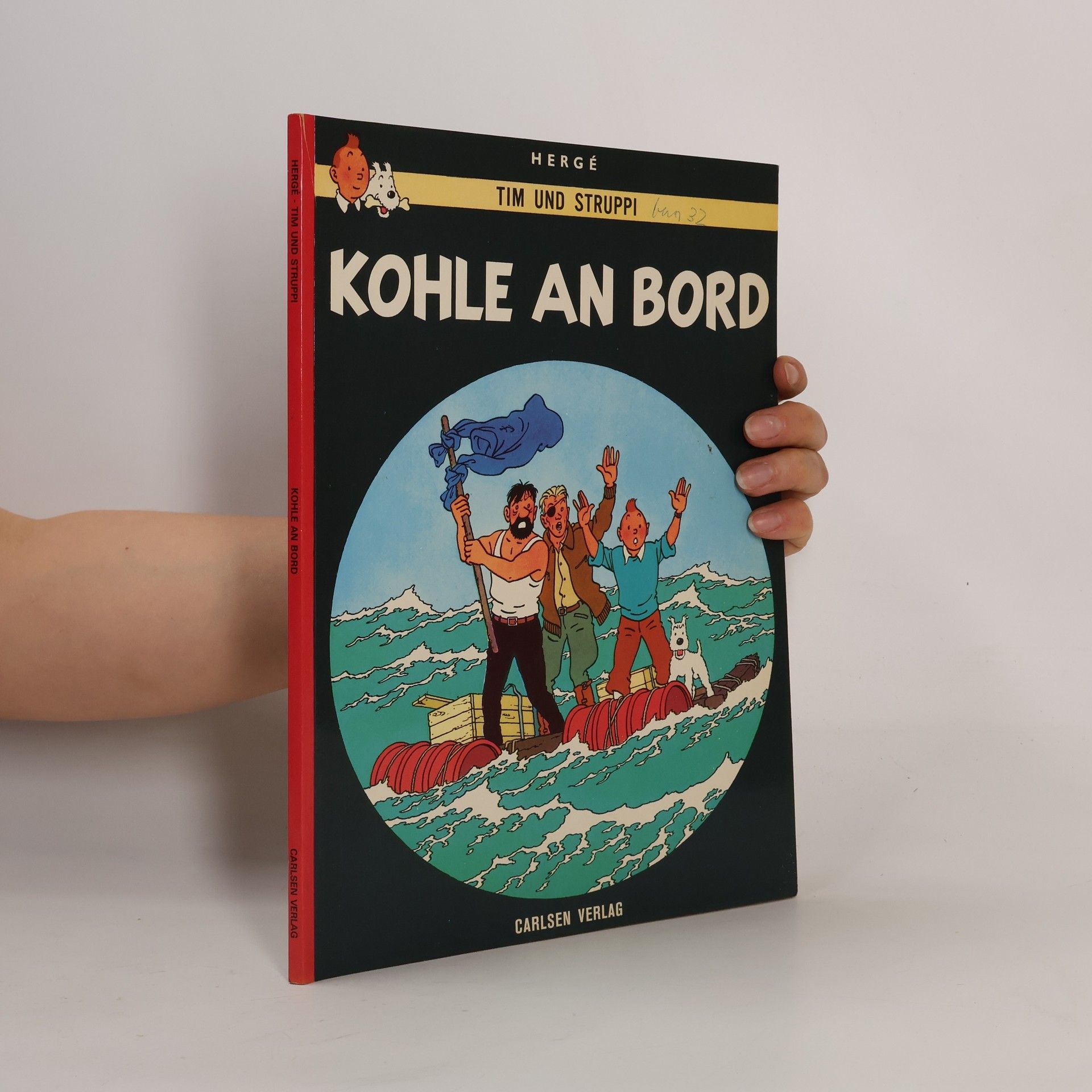 Hergé Kohle an Bord