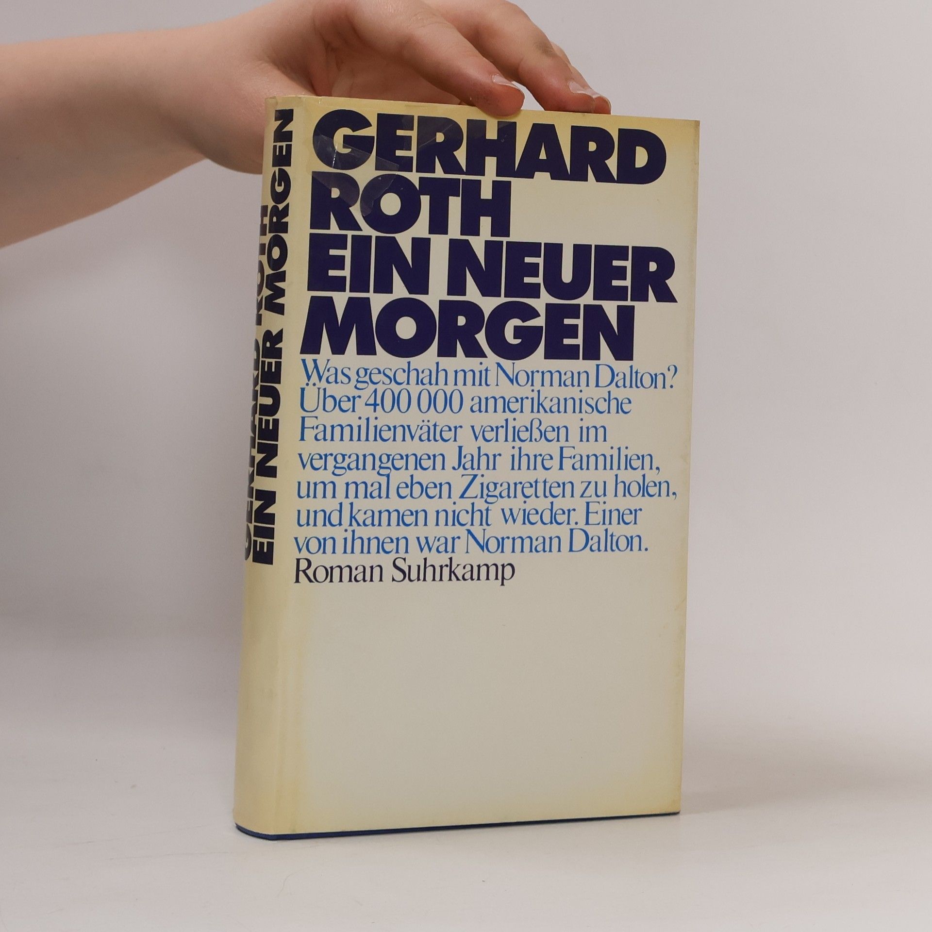 Gerhard Roth Ein neuer Morgen