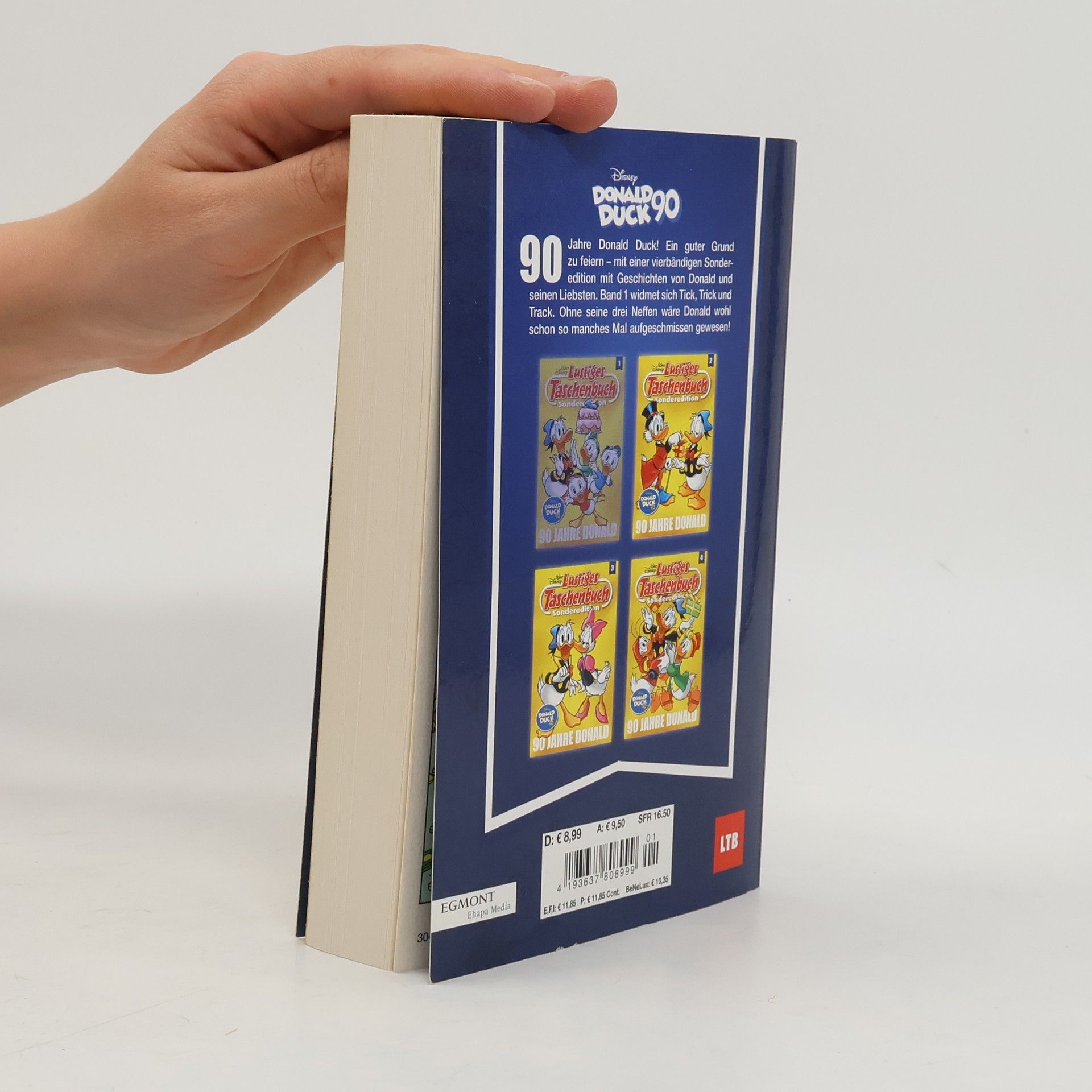 Walt Disney Lustiges Taschenbuch Sonderedition 1. 90 Jahre Donald