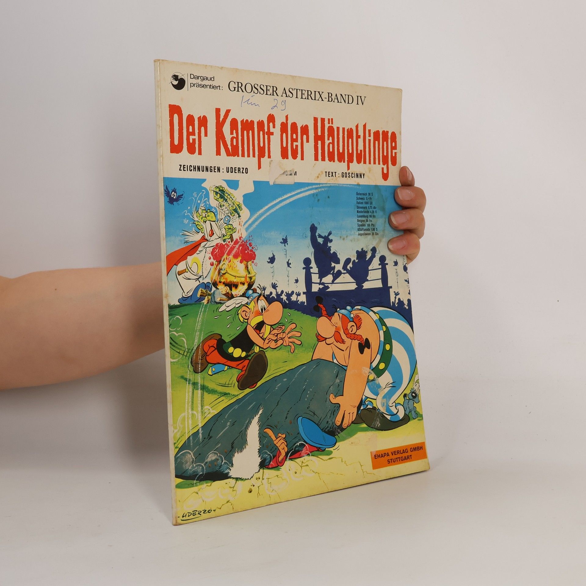 René Goscinny Der Kampf der Häuptlinge