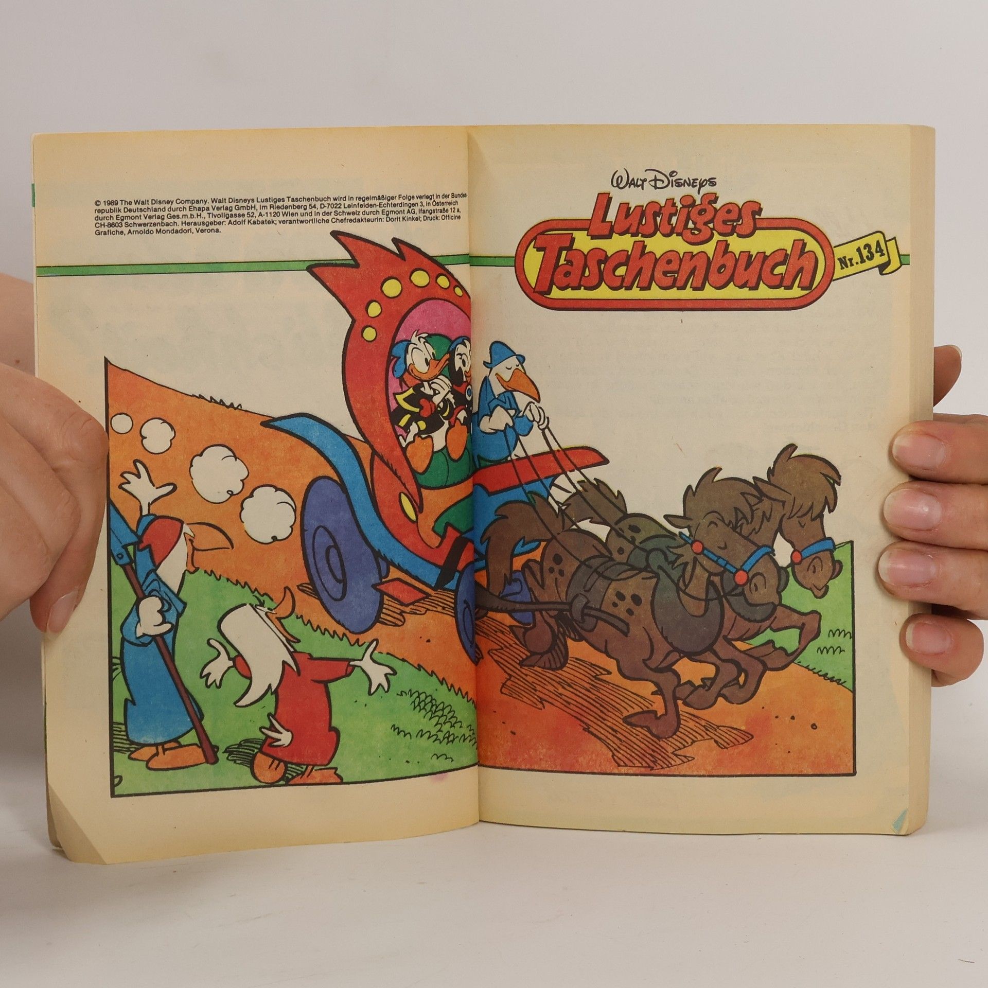 Walt Disney Lustiges Taschenbuch 134. Traum oder Wirklichkeit?