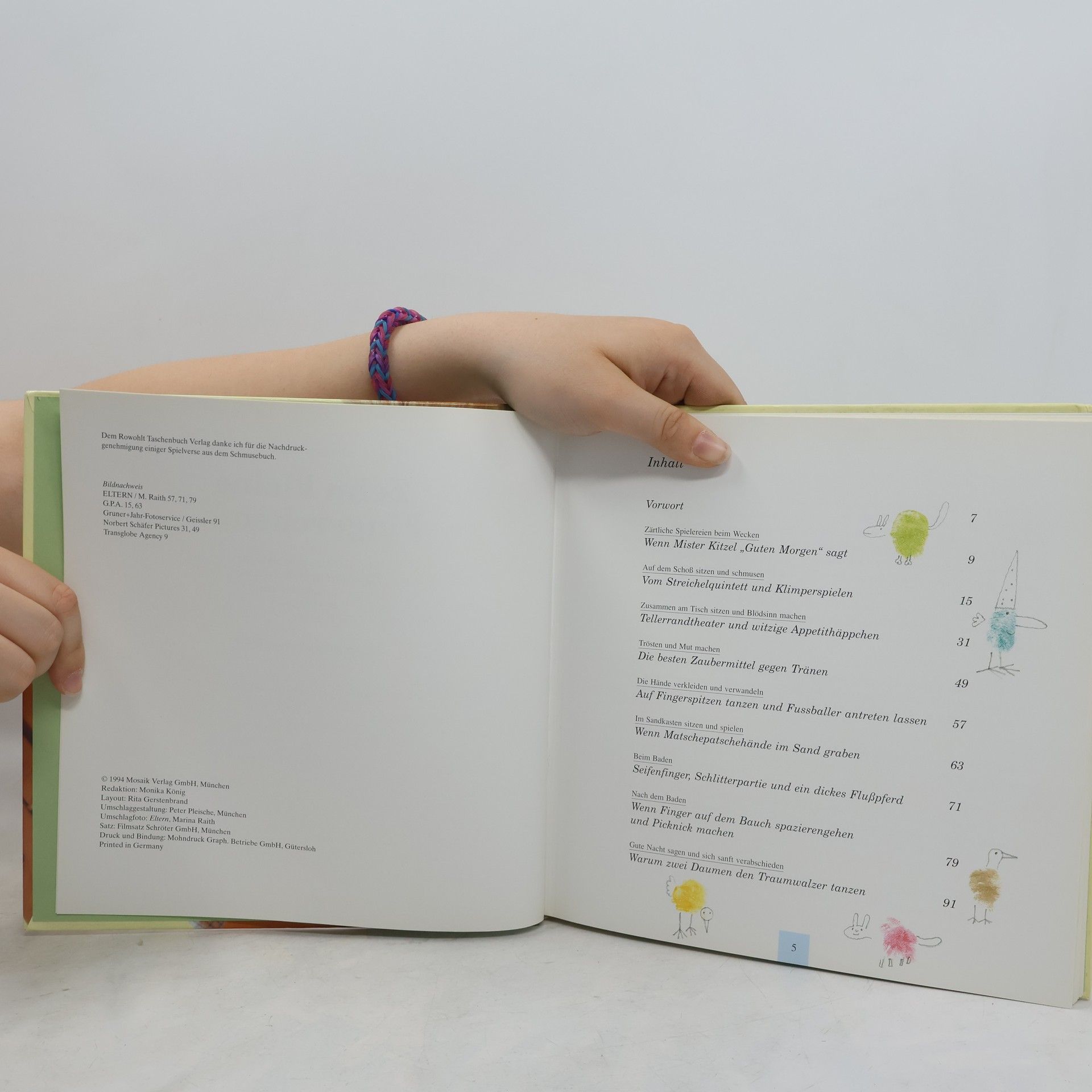Cornelia Nitsch Zehn kleine Fingerchen