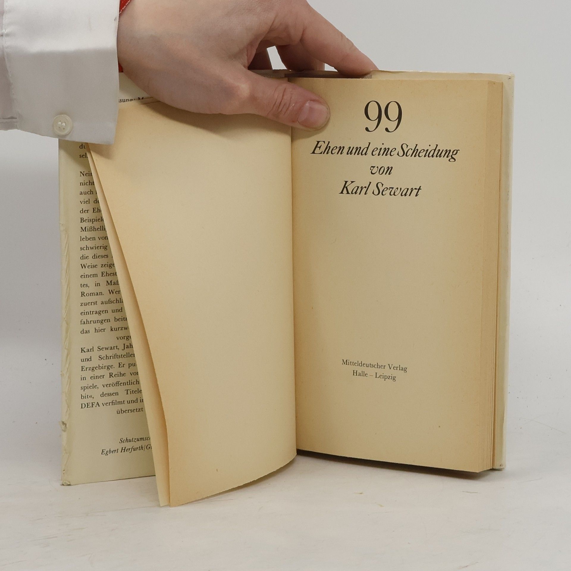 Karl Sewart 99 Ehen und eine Scheidung