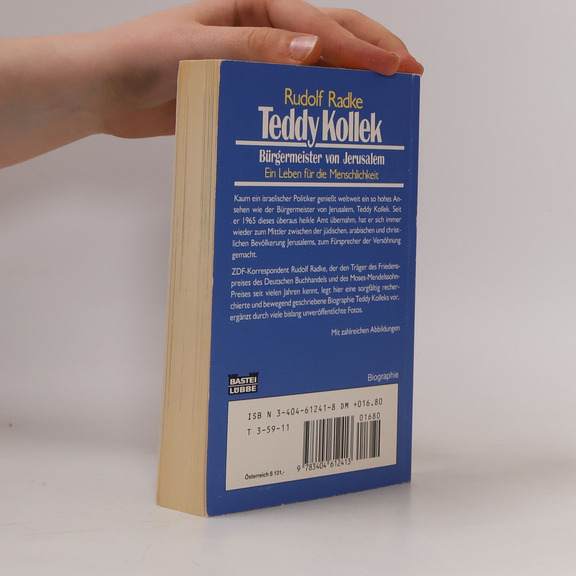 Rudolf Radke Teddy Kollek
