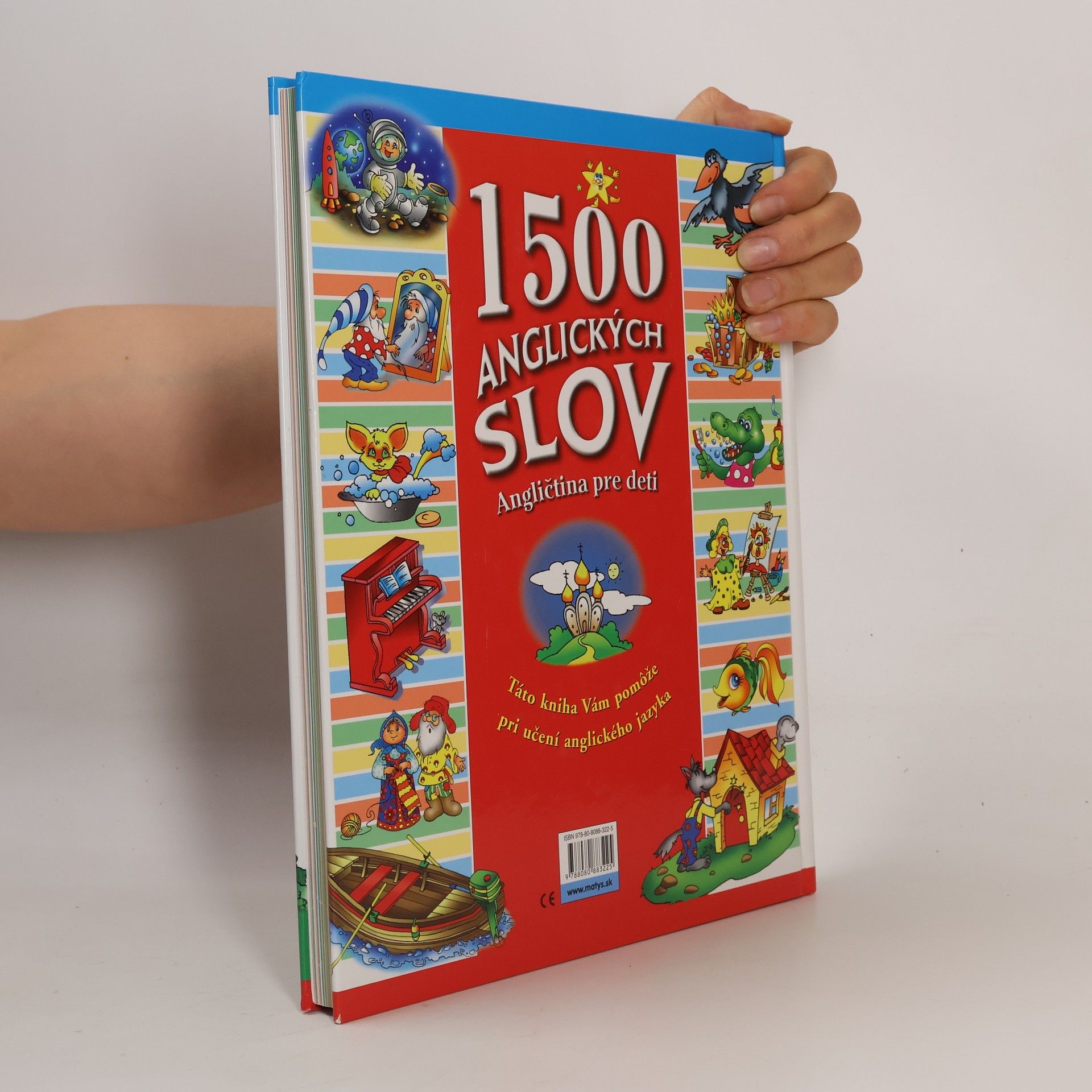 Autorenkollektiv 1500 anglických slov. Angličtina pre deti