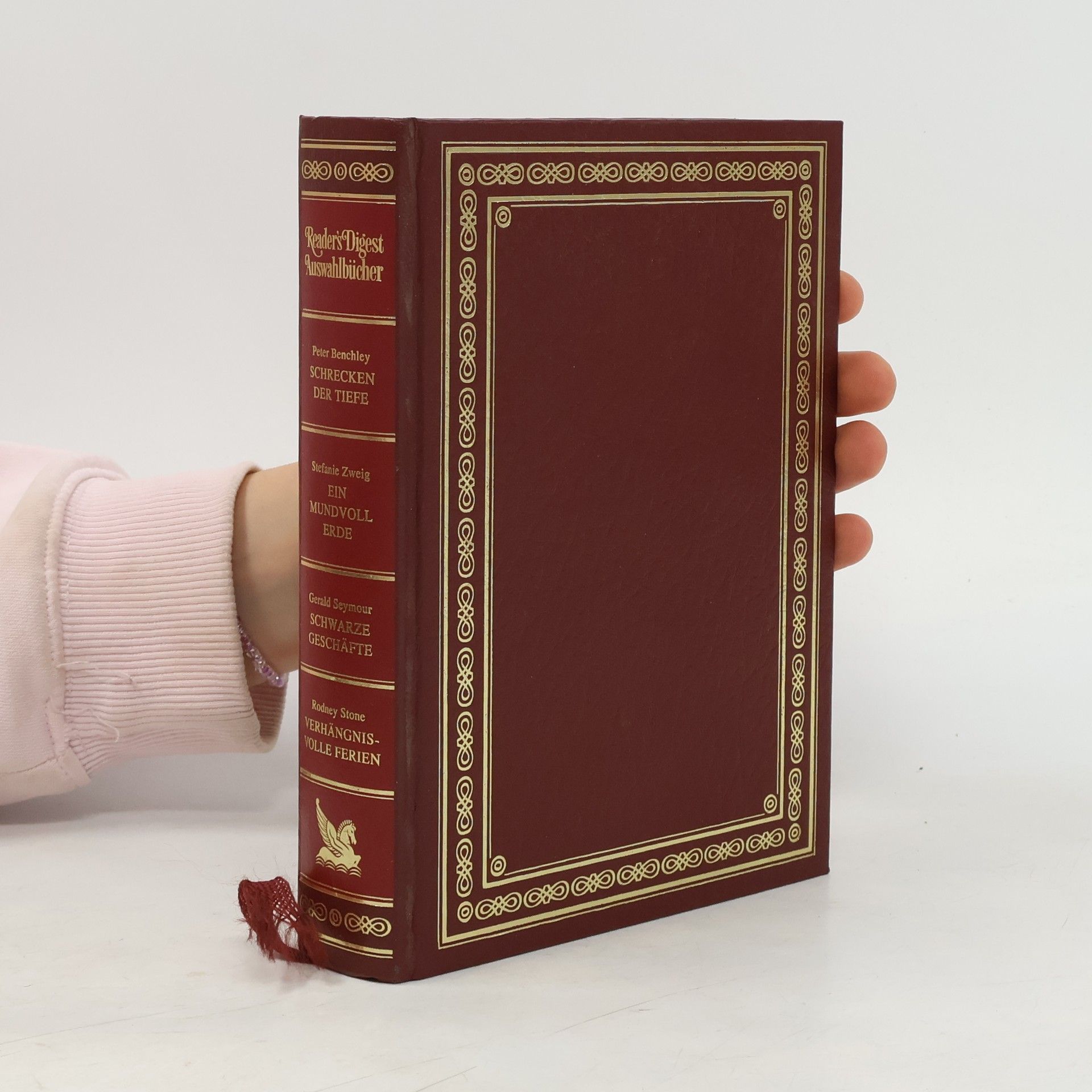 Reader's Digest Auswahlbücher. Schrecken der Tiefe. Ein Mundvoll Erde. Schwarze Geschäfte. Verhängnisvolle Ferien