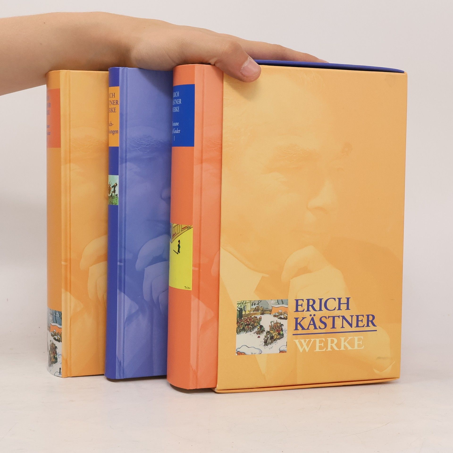 Erich Kästner Werke Box 1-3