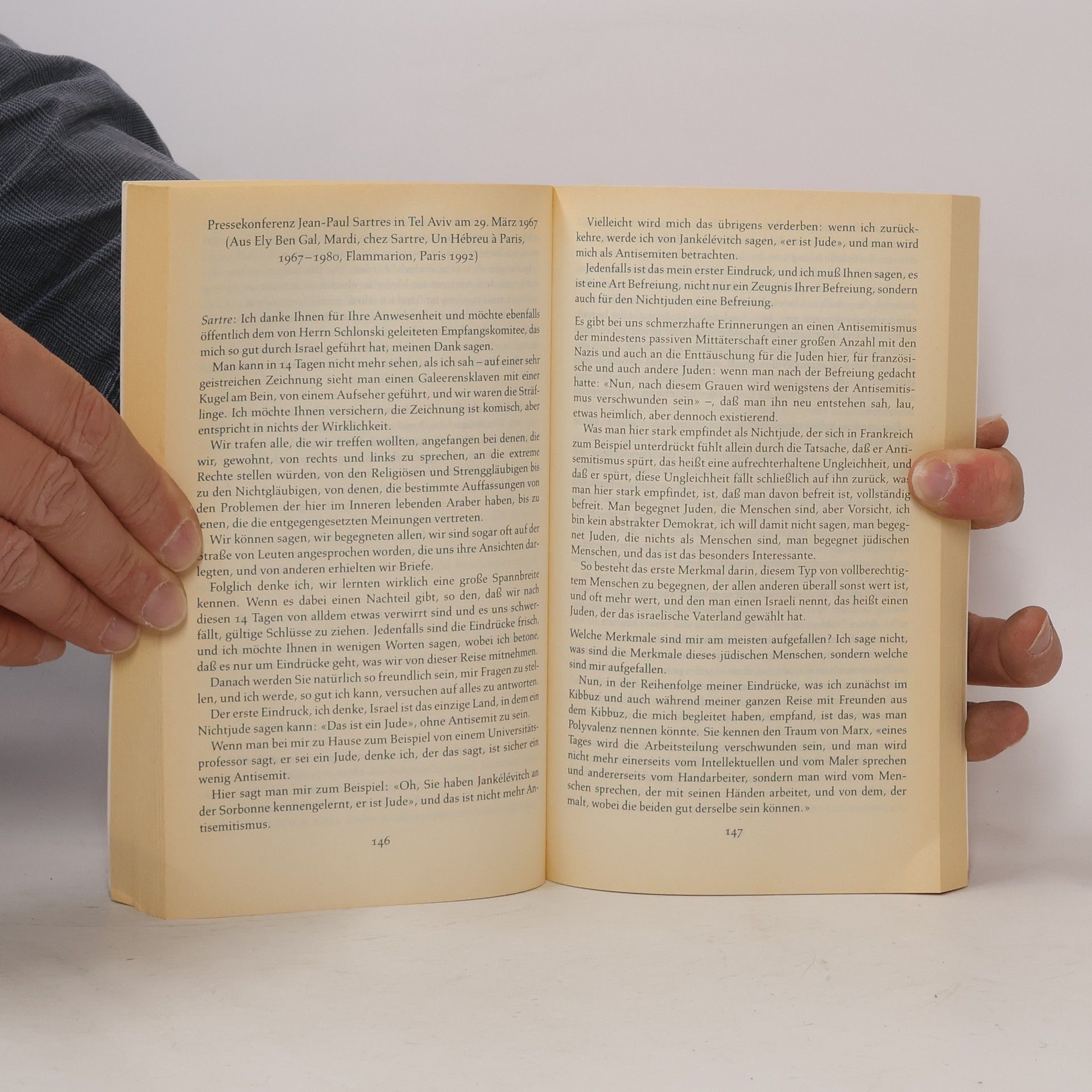 Jean-Paul Sartre Überlegungen zur Judenfrage