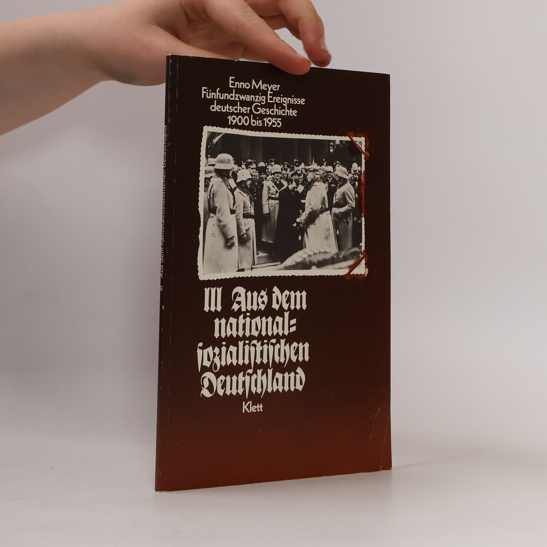 Enno Meyer Aus dem nationalsozialistischen Deutschland