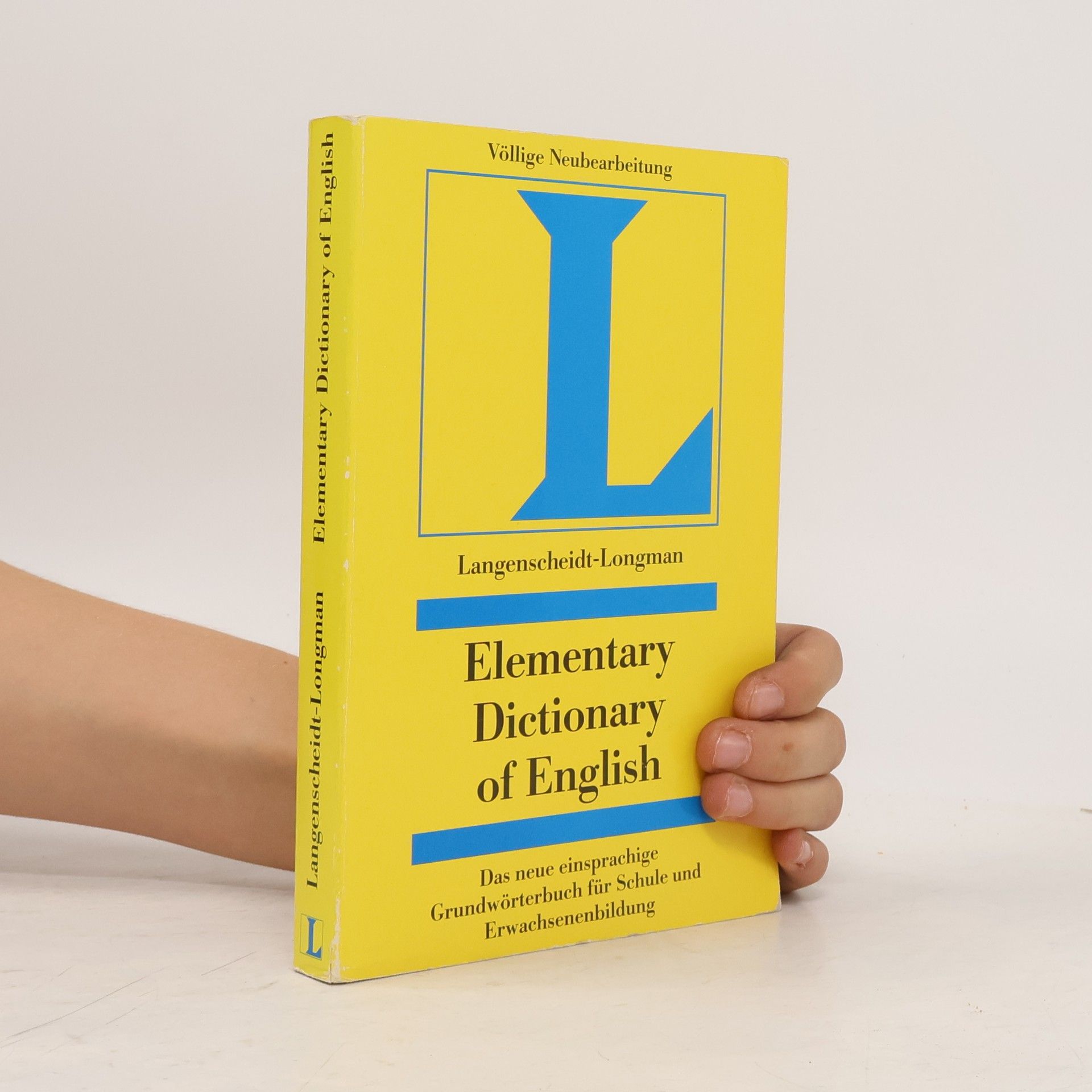 Langenscheidt'sche Verlagsbuchhandlung (Berlin) Elementary Dictionary of English