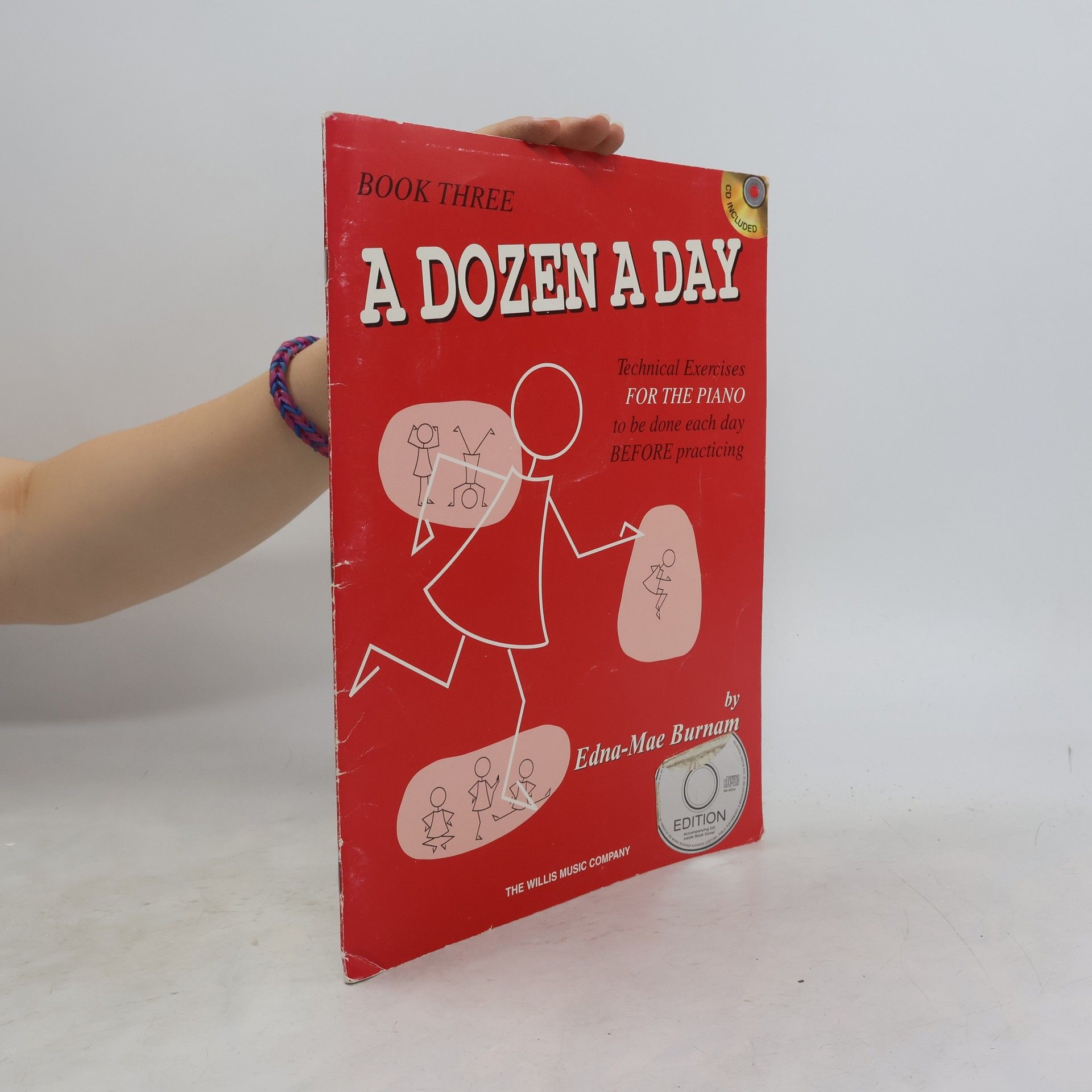 Edna-Mae Burnam A Dozen a Day Book 3 - Book/Audio [With CD]