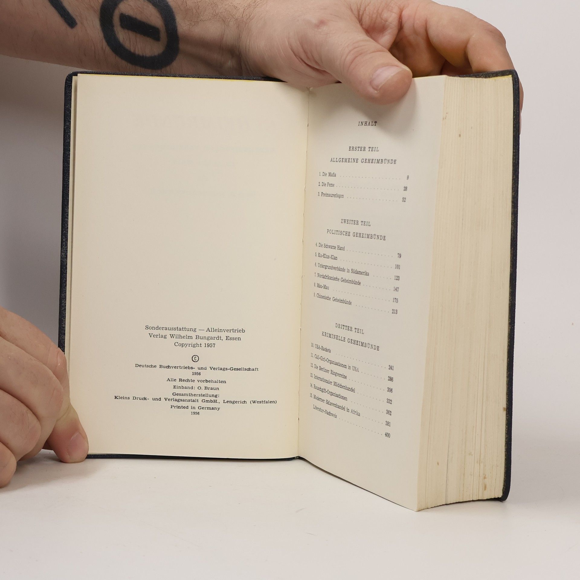 Various authors Geheimbünde