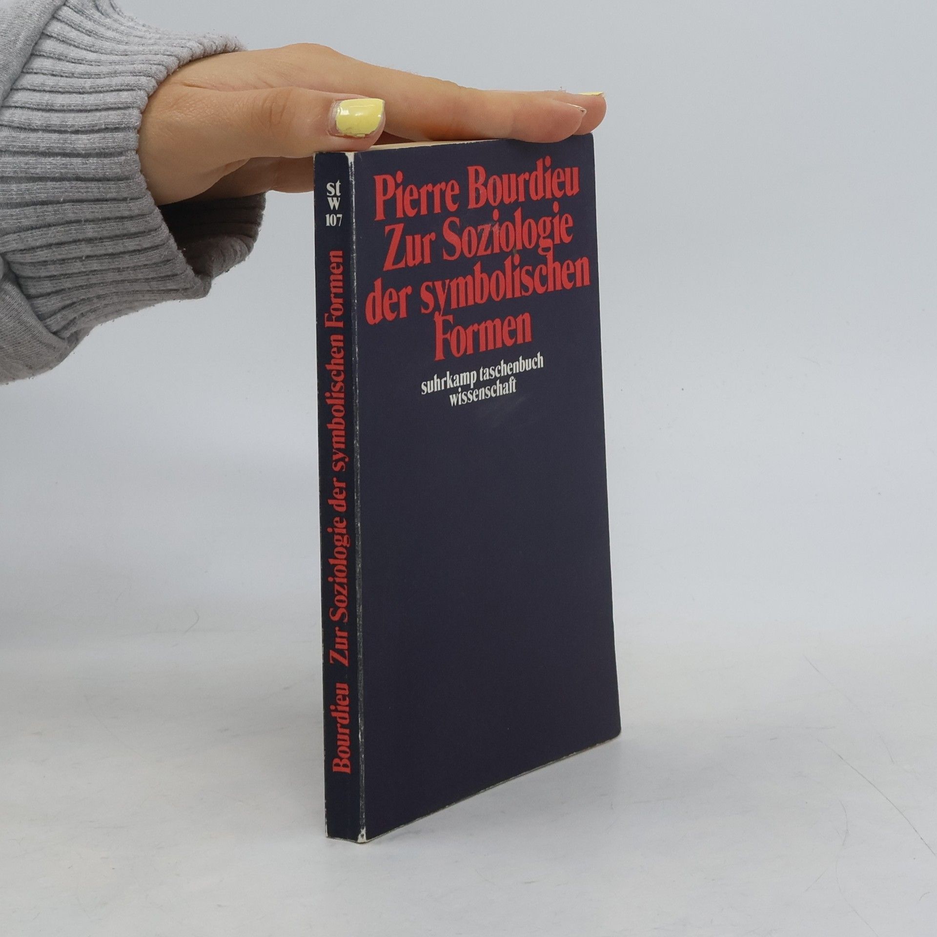 Pierre Bourdieu Zur Soziologie der symbolischen Formen