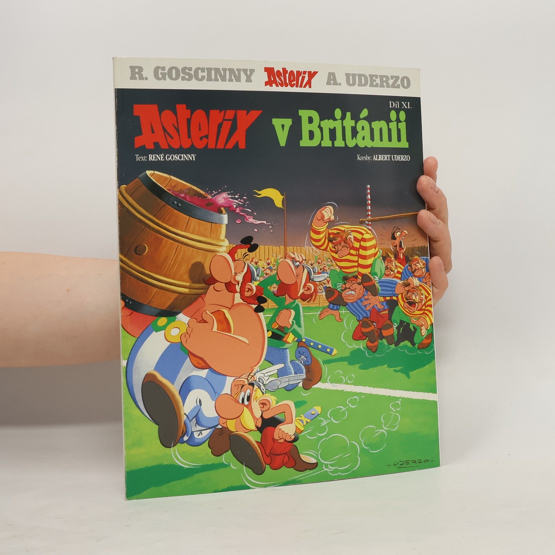 René Goscinny Asterix v Británii