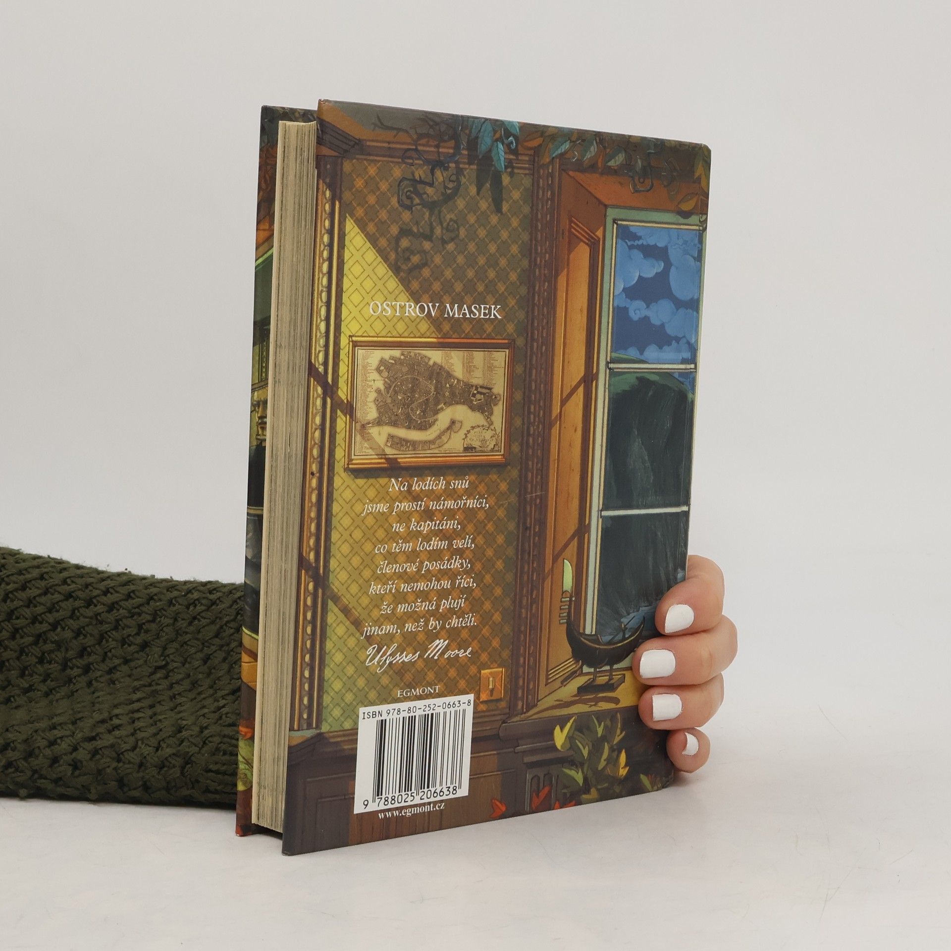 Pierdomenico Baccalario Ulysses Moore. Ostrov masek. 4. díl