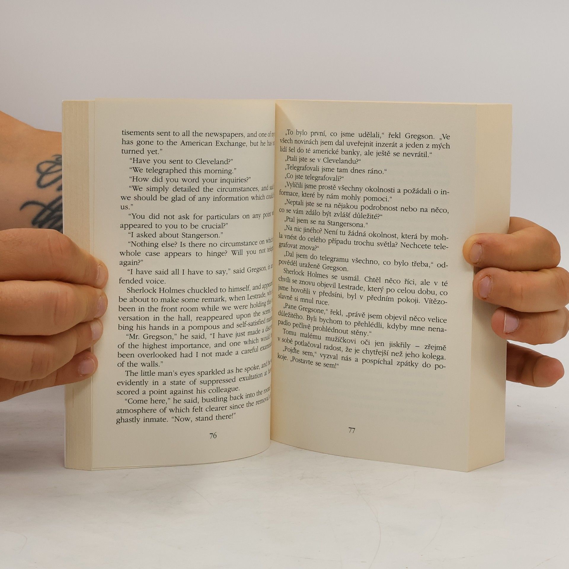 Arthur Conan Doyle A Study In Scarlet. Studie v šarlatové