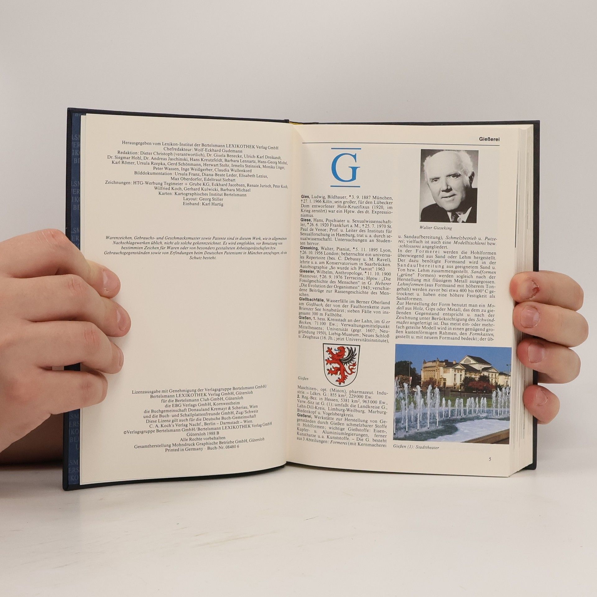 AA.VV. Bertelsmann Universal Lexikon 7. Gies Hell