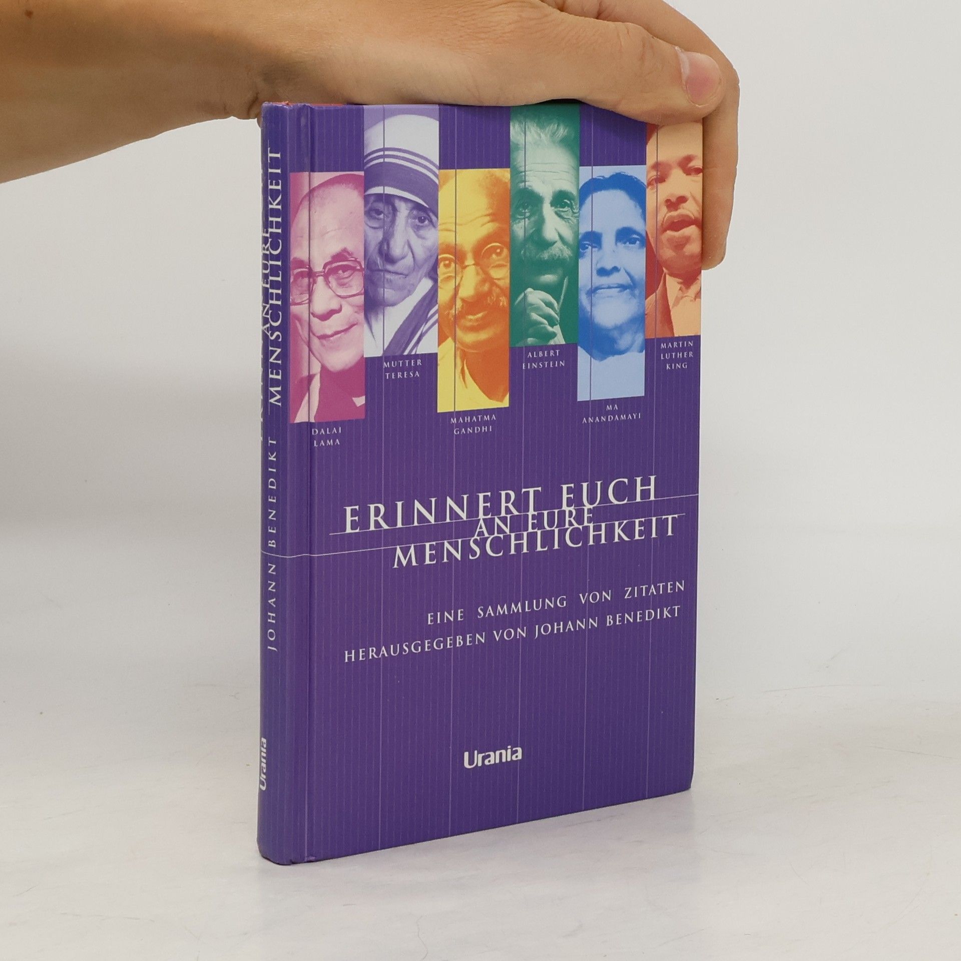 Benedikt Johannes Michal Erinnert Euch an Eure Menschlichkeit