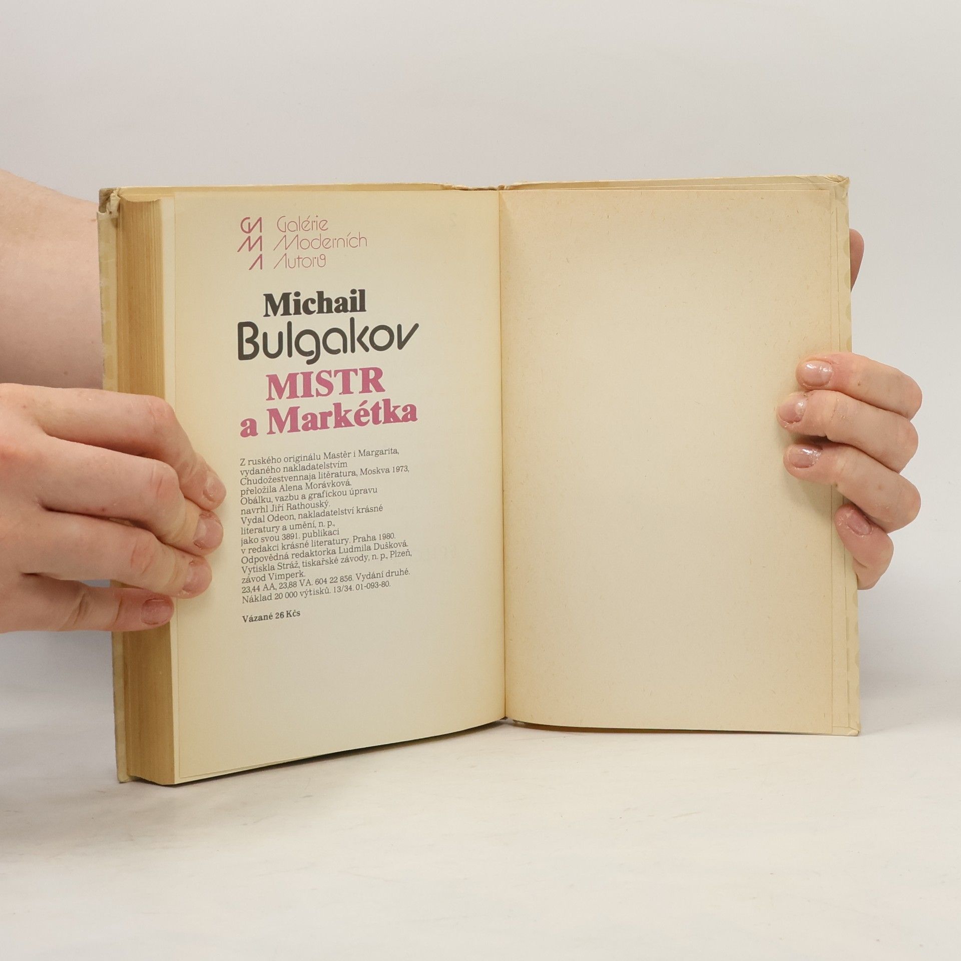 Mikhail Afanasyevich Bulgakov Mistr a Markétka