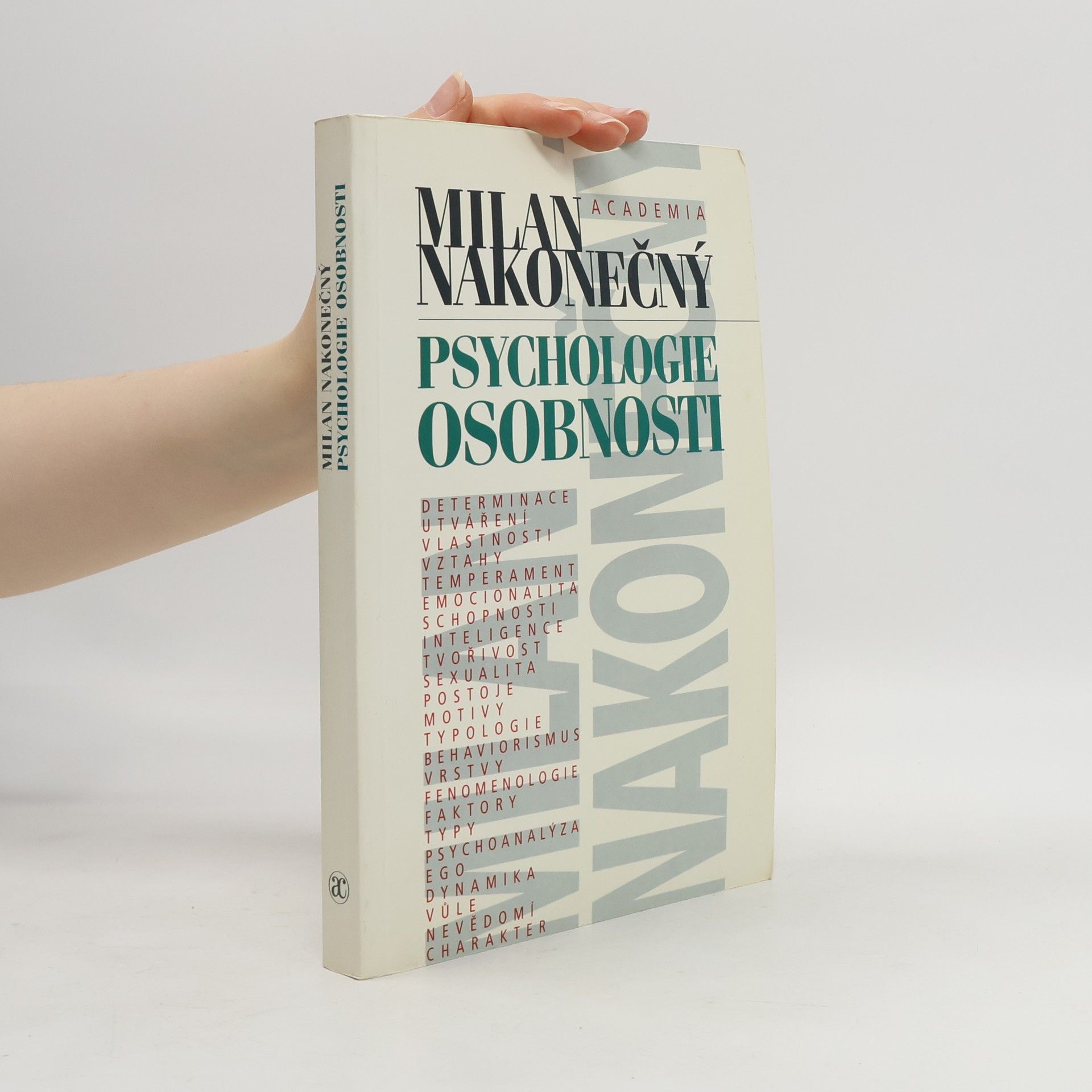 Milan Nakonečný Psychologie osobnosti