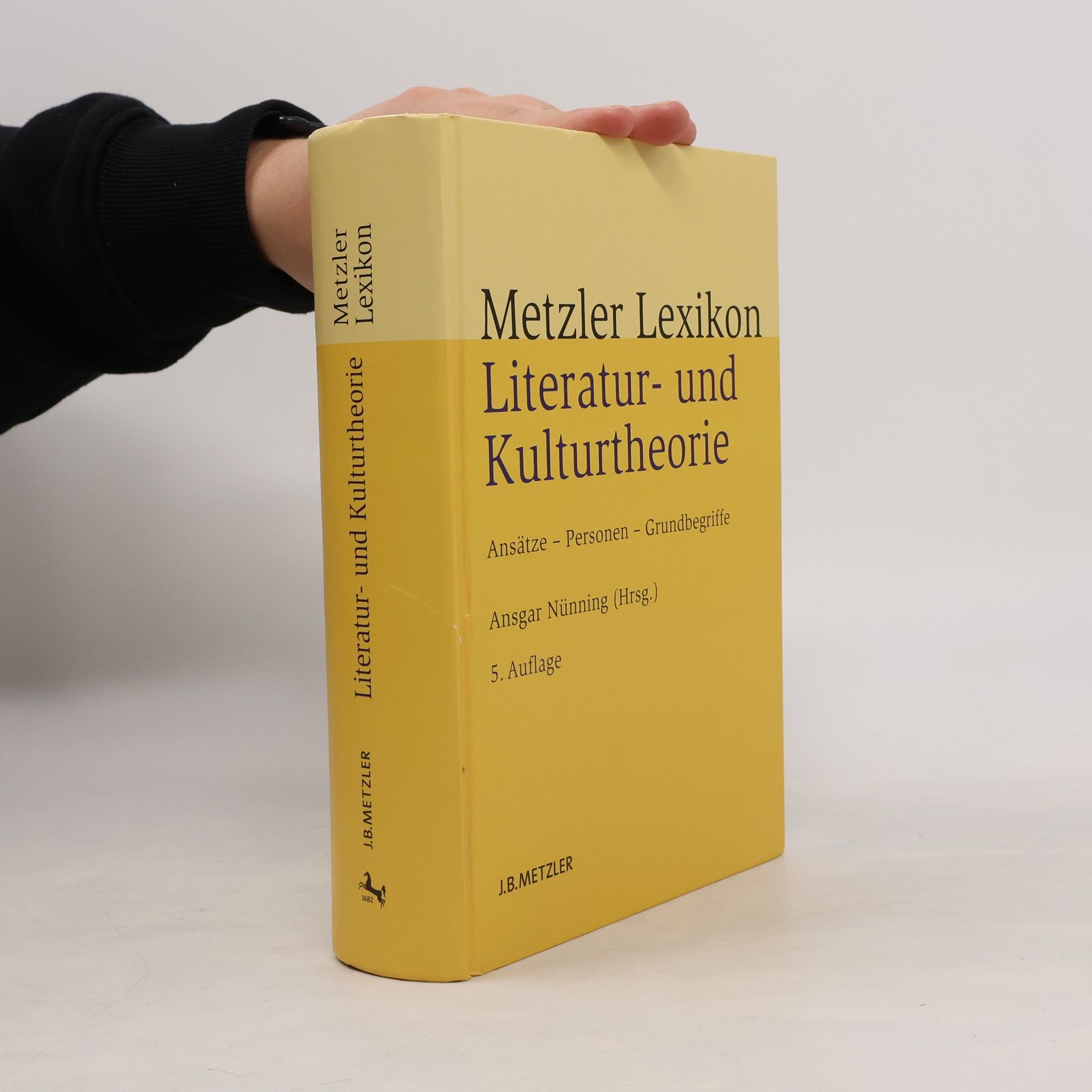 Ansgar Nünning Metzler Lexikon Literatur- und Kulturtheorie