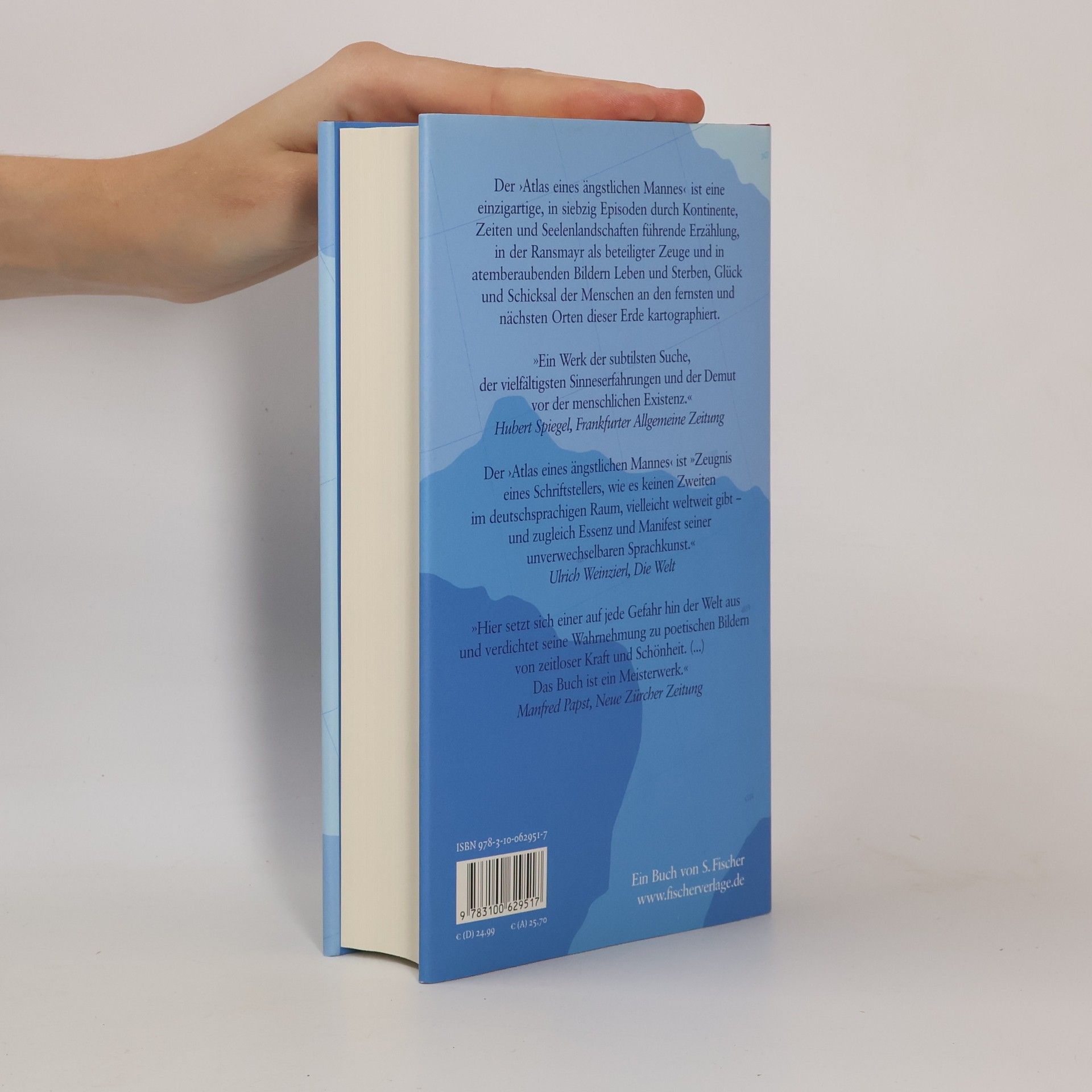 Christoph Ransmayr Atlas eines ängstlichen Mannes