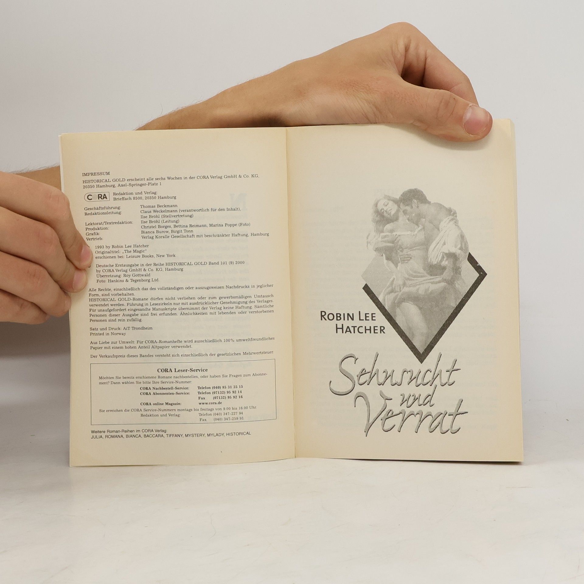 Robin Lee Hatcher Sehnsucht und Verrat