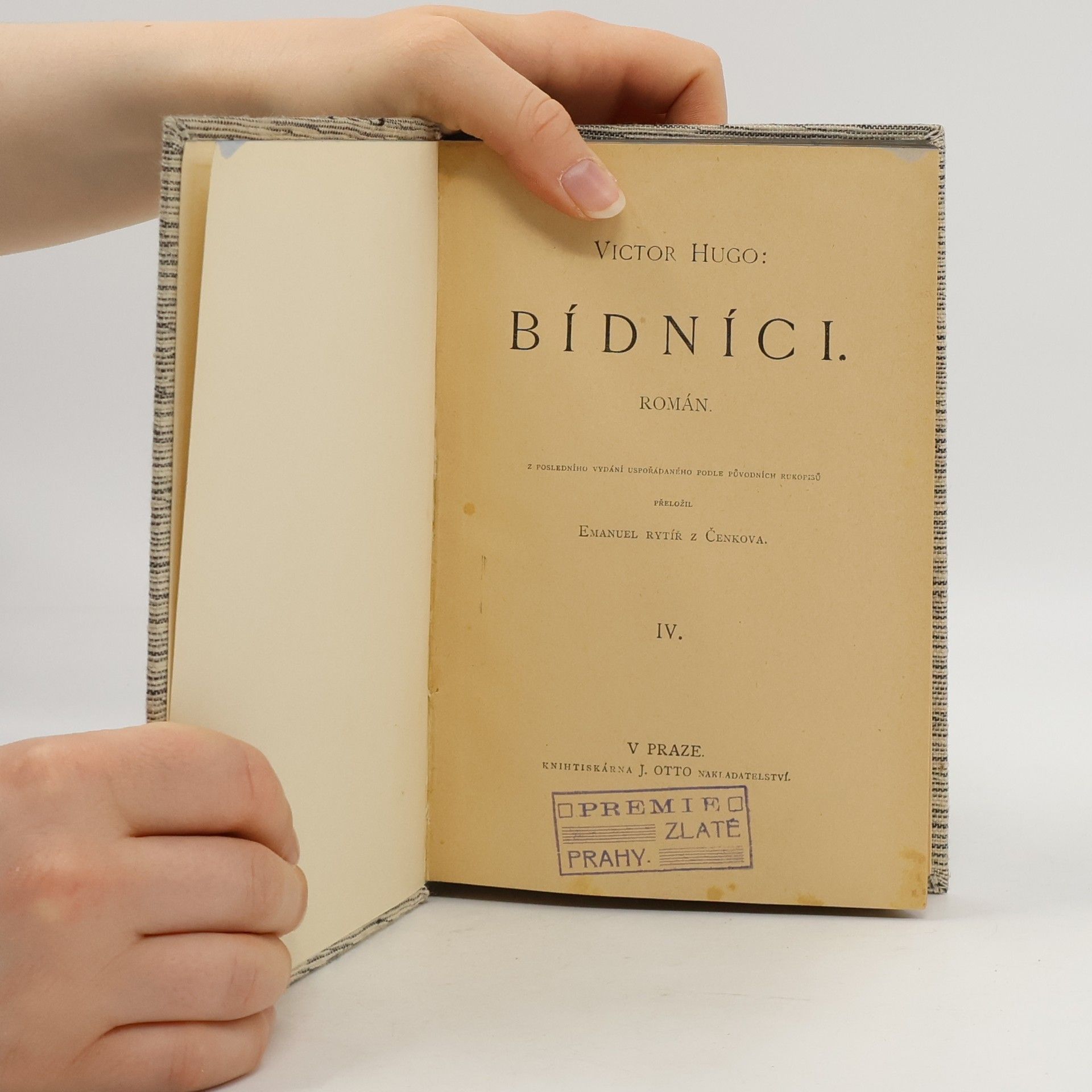Victor Hugo Bídníci IV