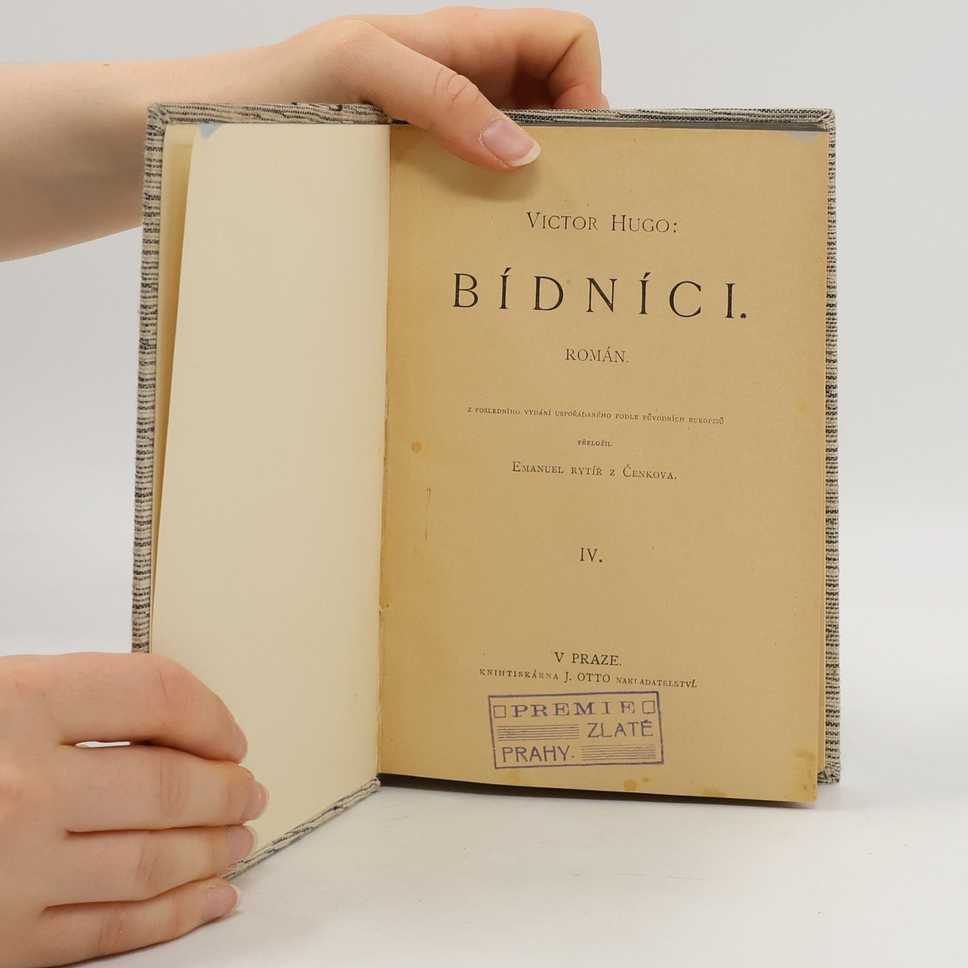 Victor Hugo Bídníci IV