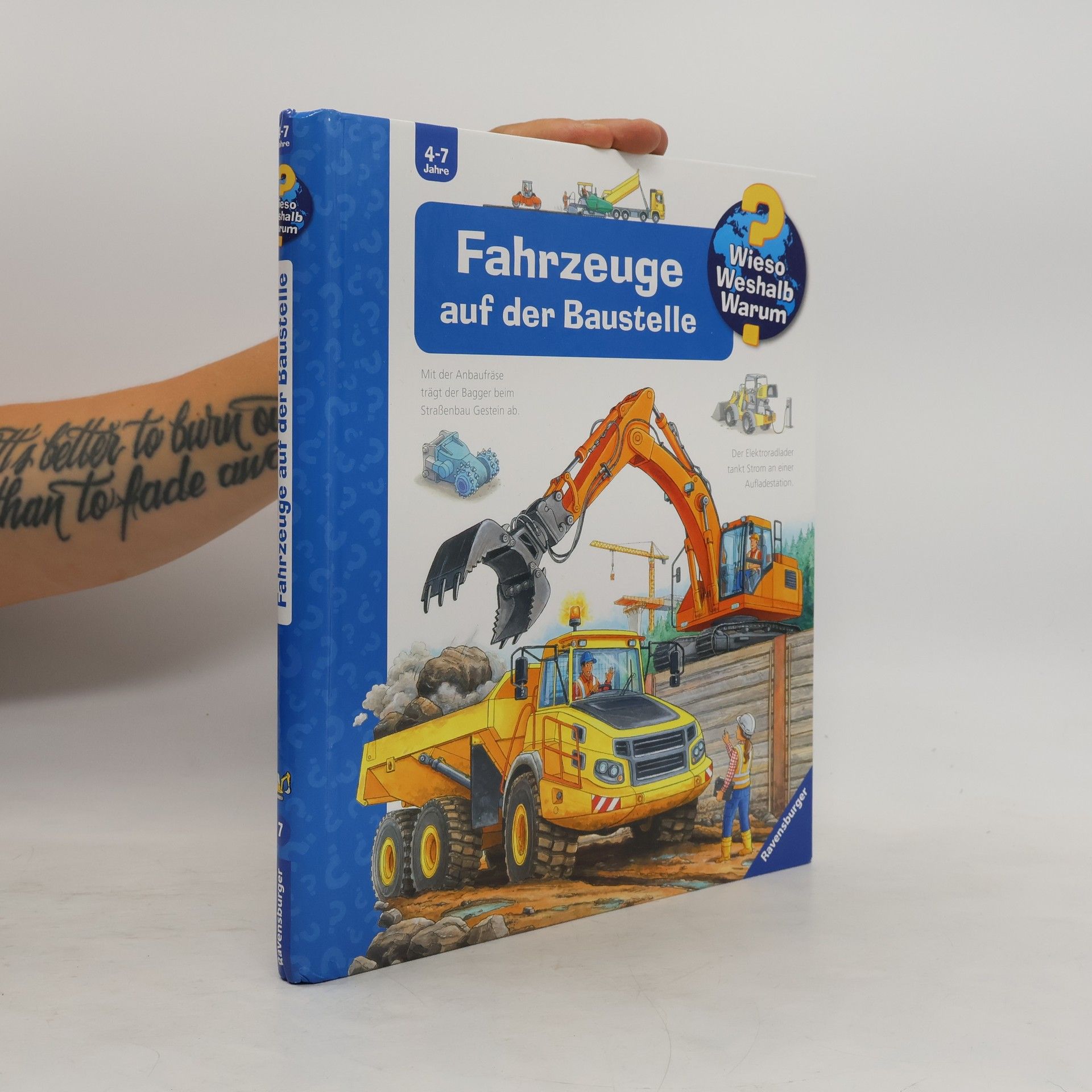 Andrea Erne Fahrzeuge auf der Baustelle / Wieso? Weshalb? Warum? Bd.7