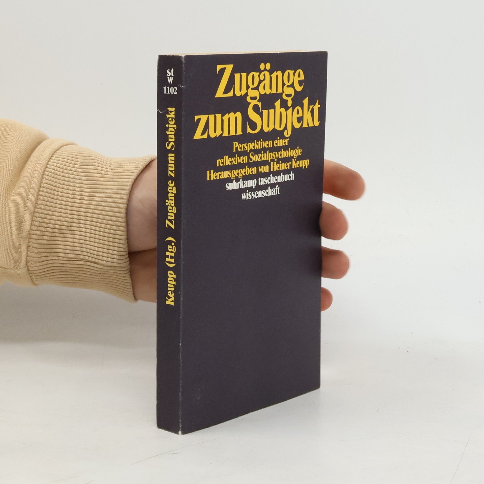 Heiner Keupp Zugänge zum Subjekt