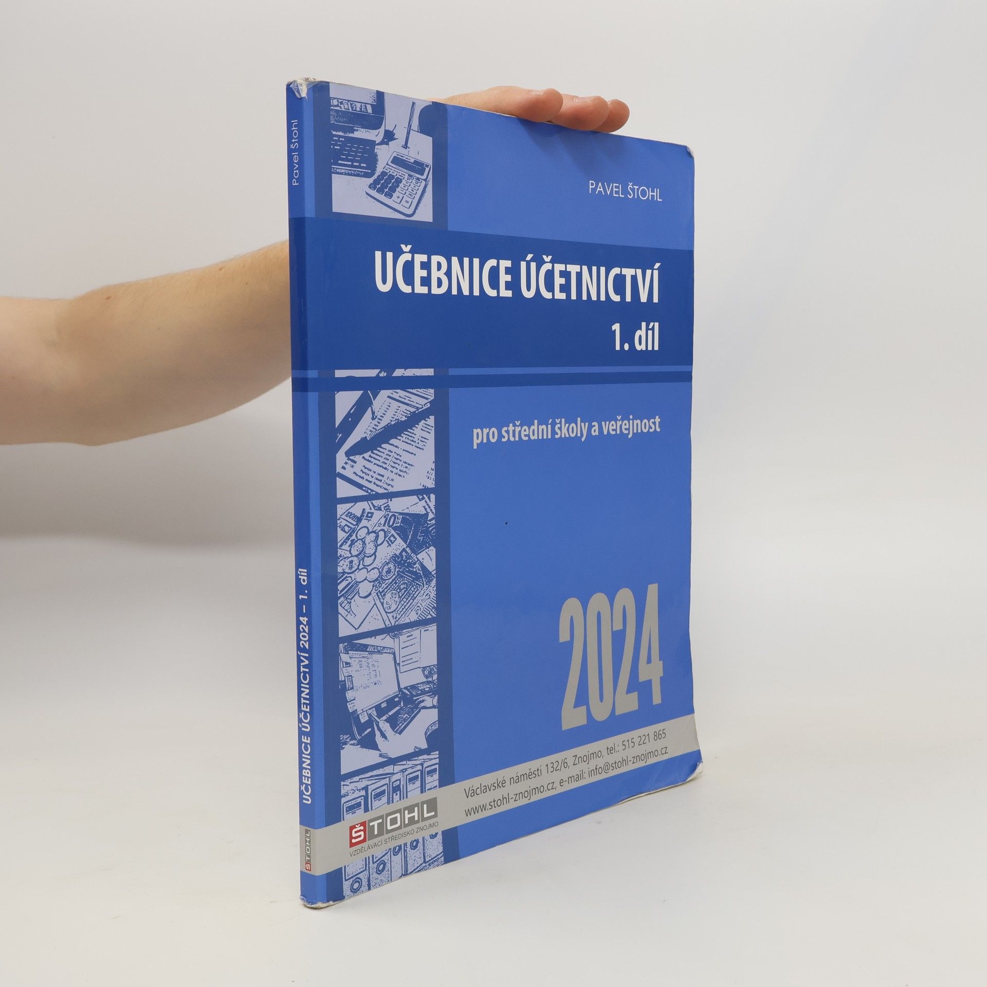 Pavel Štohl Učebnice Účetnictví I. díl 2024