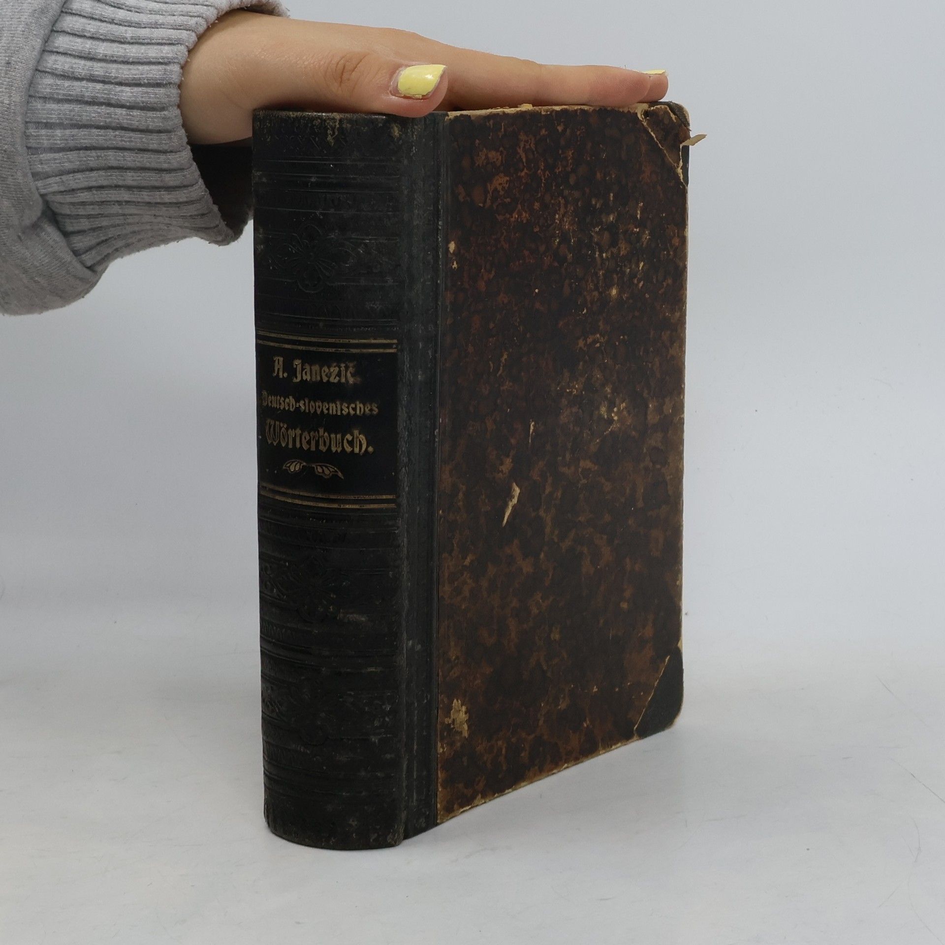 Anton Janežič Deutsch-slovenisches Hand-Wörterbuch
