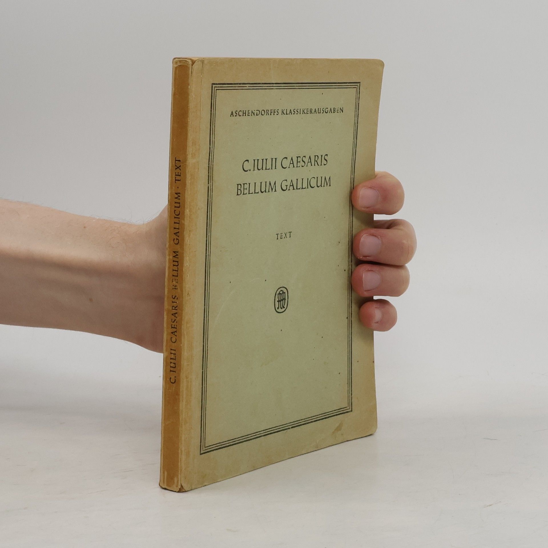 Wilhelm Haellingk C. Iulii Caesaris Bellum Gallicum. Text