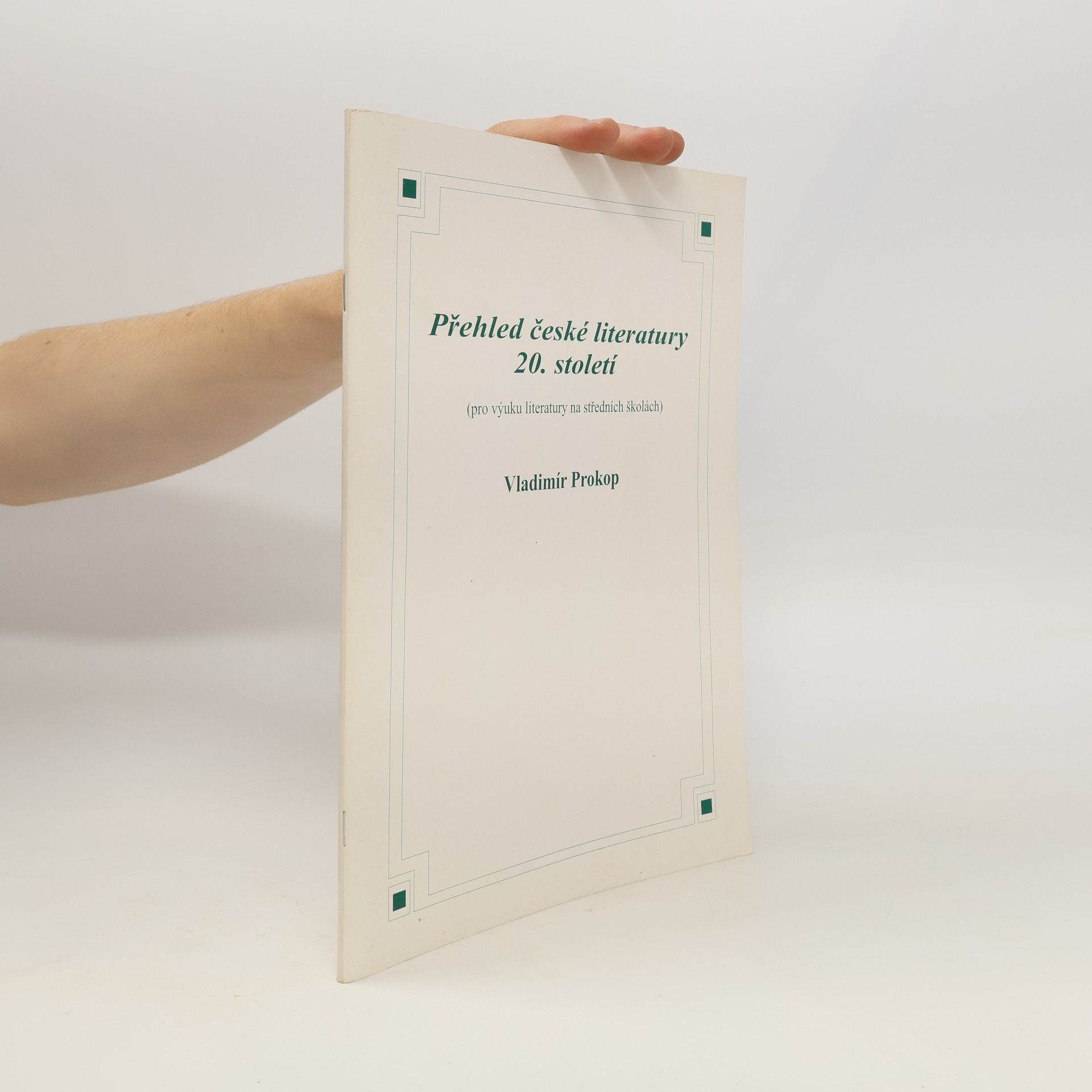 Vladimír Prokop Přehled světové literatury 20. století
